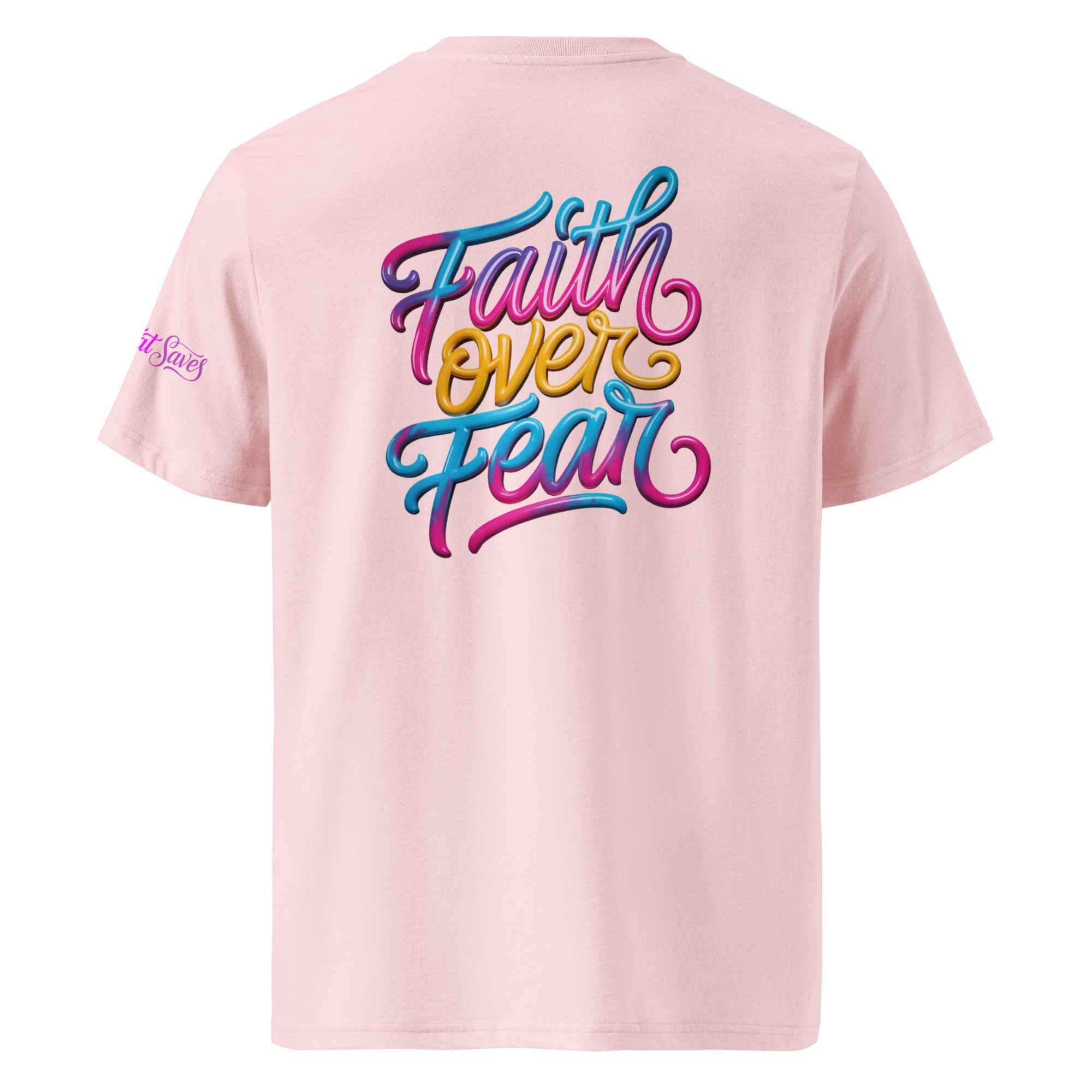FAITH OVER FEAR — Unisex Organic Cotton T-Shirt | J316 Label | J316 Label