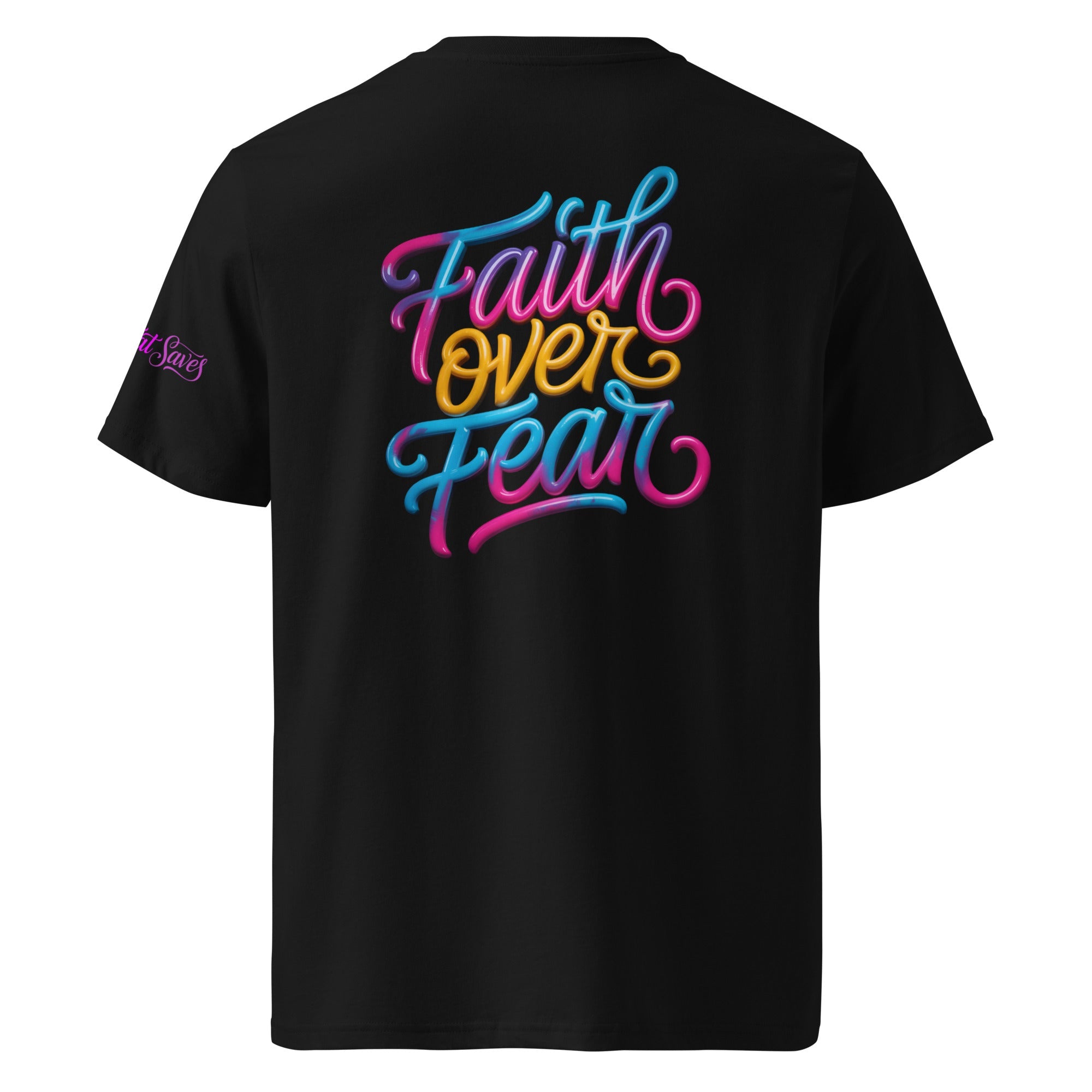 FAITH OVER FEAR — Unisex Organic Cotton T-Shirt | J316 Label | J316 Label