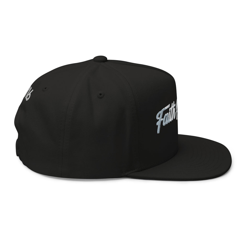 Flat Bill Cap - Faith Over Fear | J316 Label