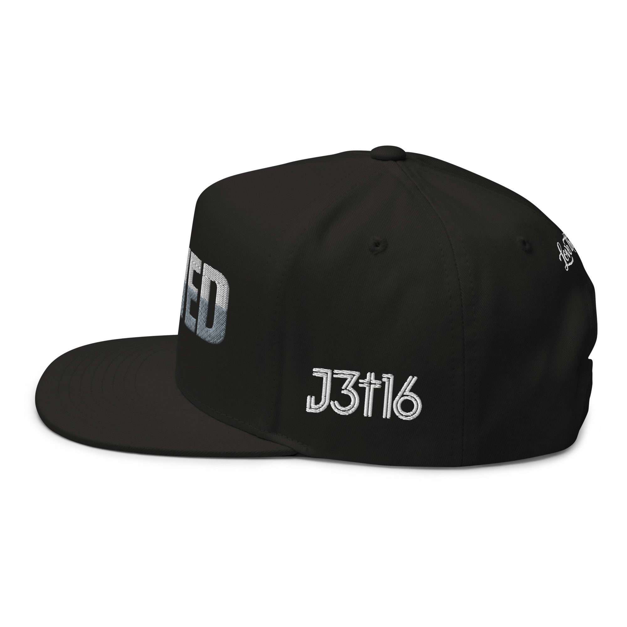 Flat Bill Cap - Saved | J316 Label