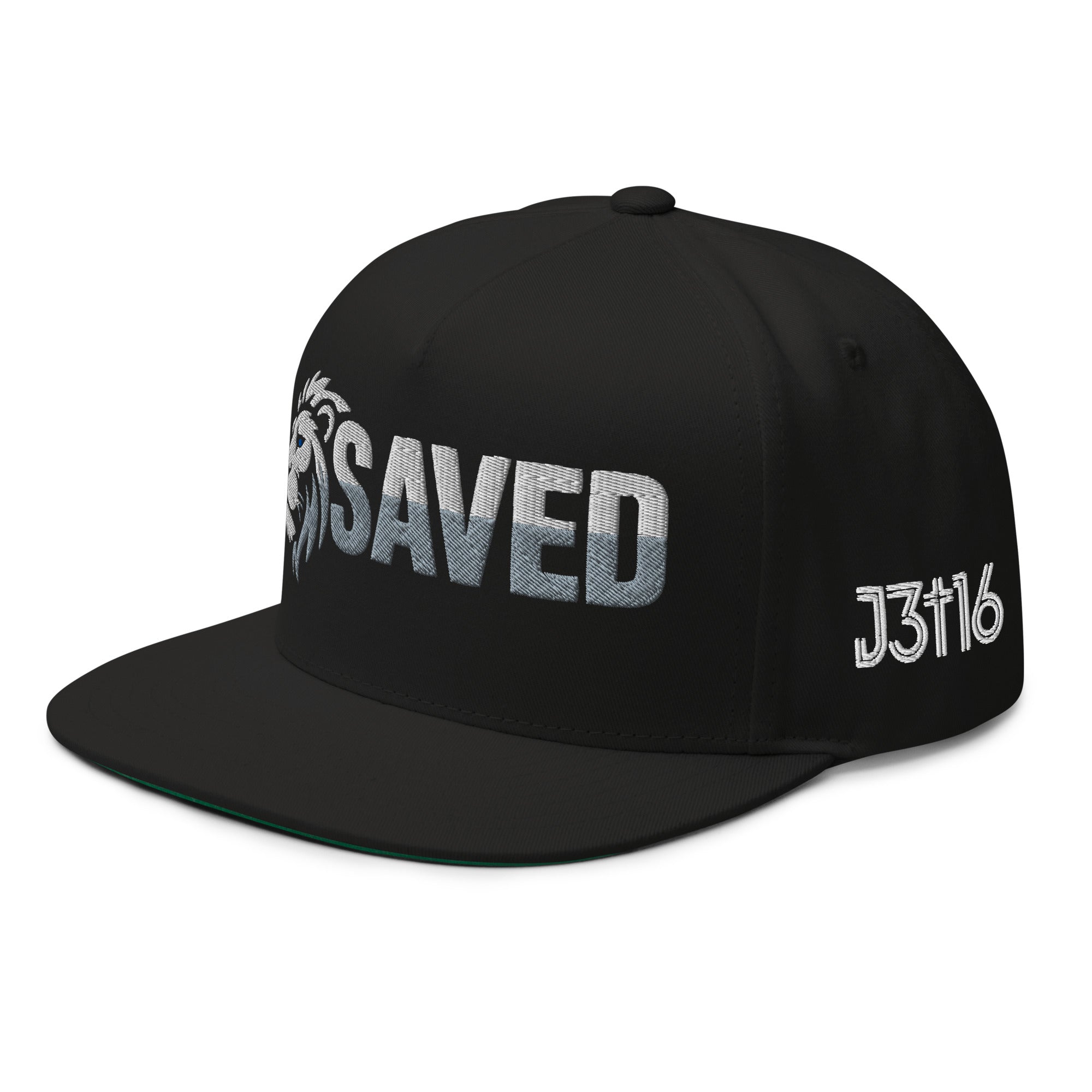 Flat Bill Cap - Saved | J316 Label