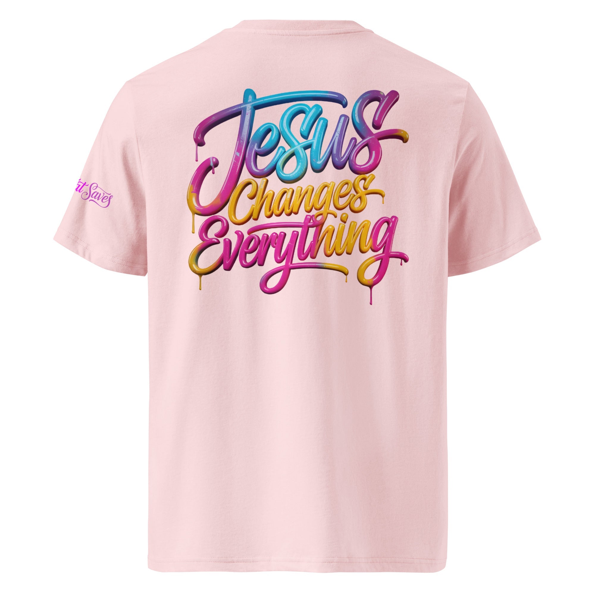 JESUS CHANGES EVERYTHING — Unisex Organic Cotton T-Shirt | J316 Label