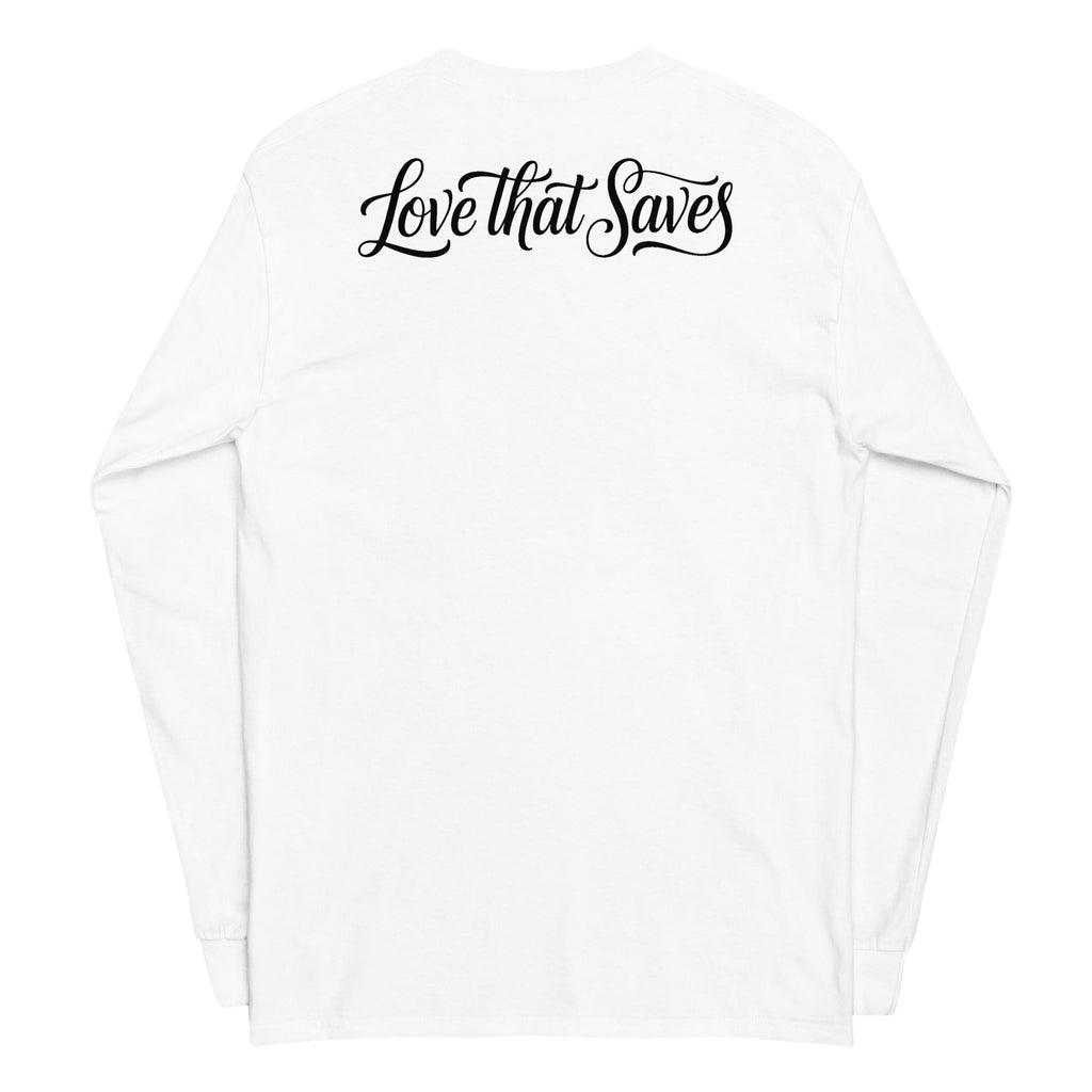 Men’s Long Sleeve Shirt – “Jesus Is the King” | J316 Label