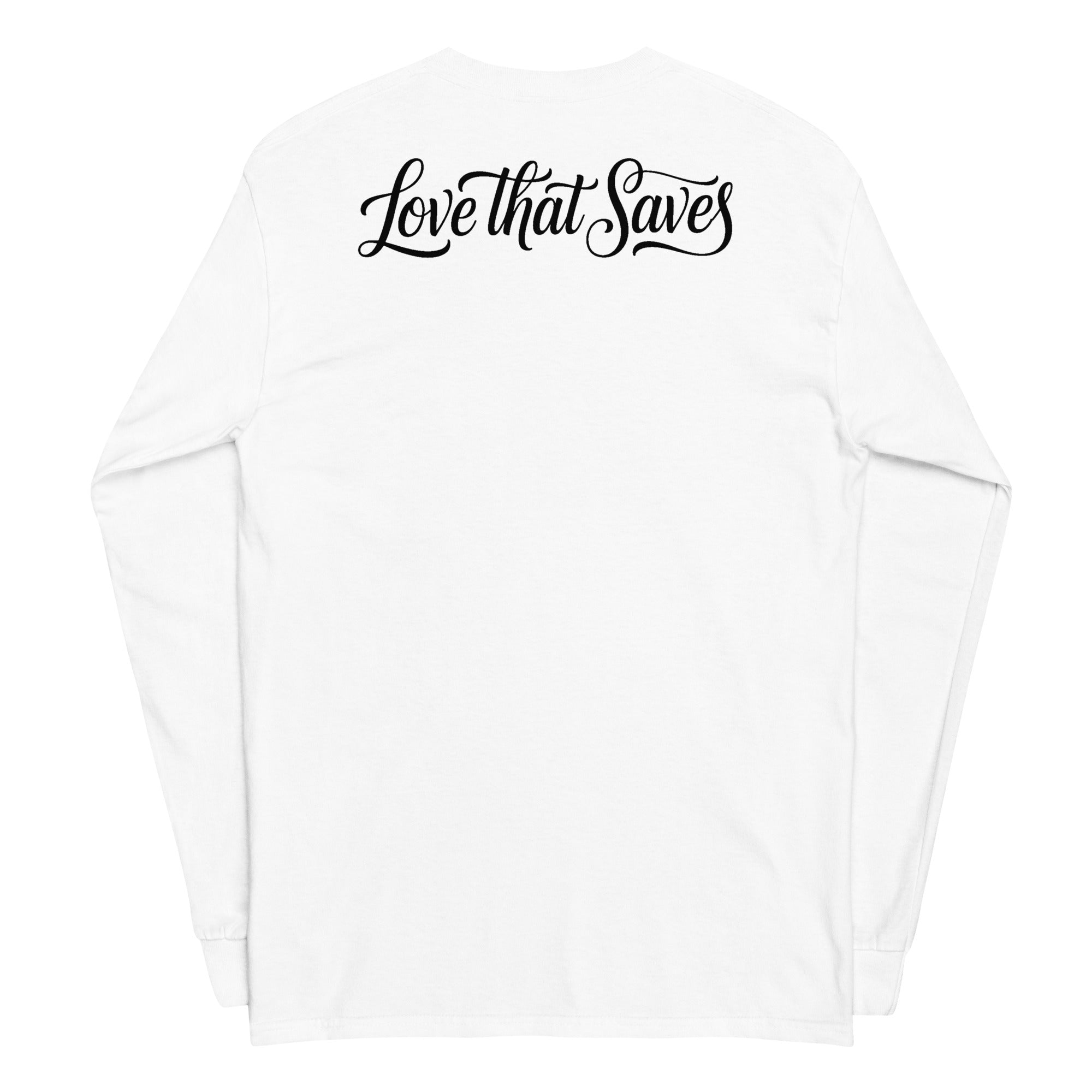 Men’s Long Sleeve Shirt – “Jesus Is the King” | J316 Label