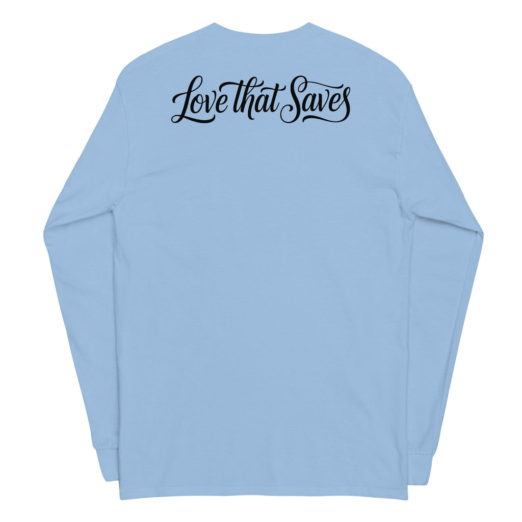 Men’s Long Sleeve Shirt – “Jesus Is the King” | J316 Label