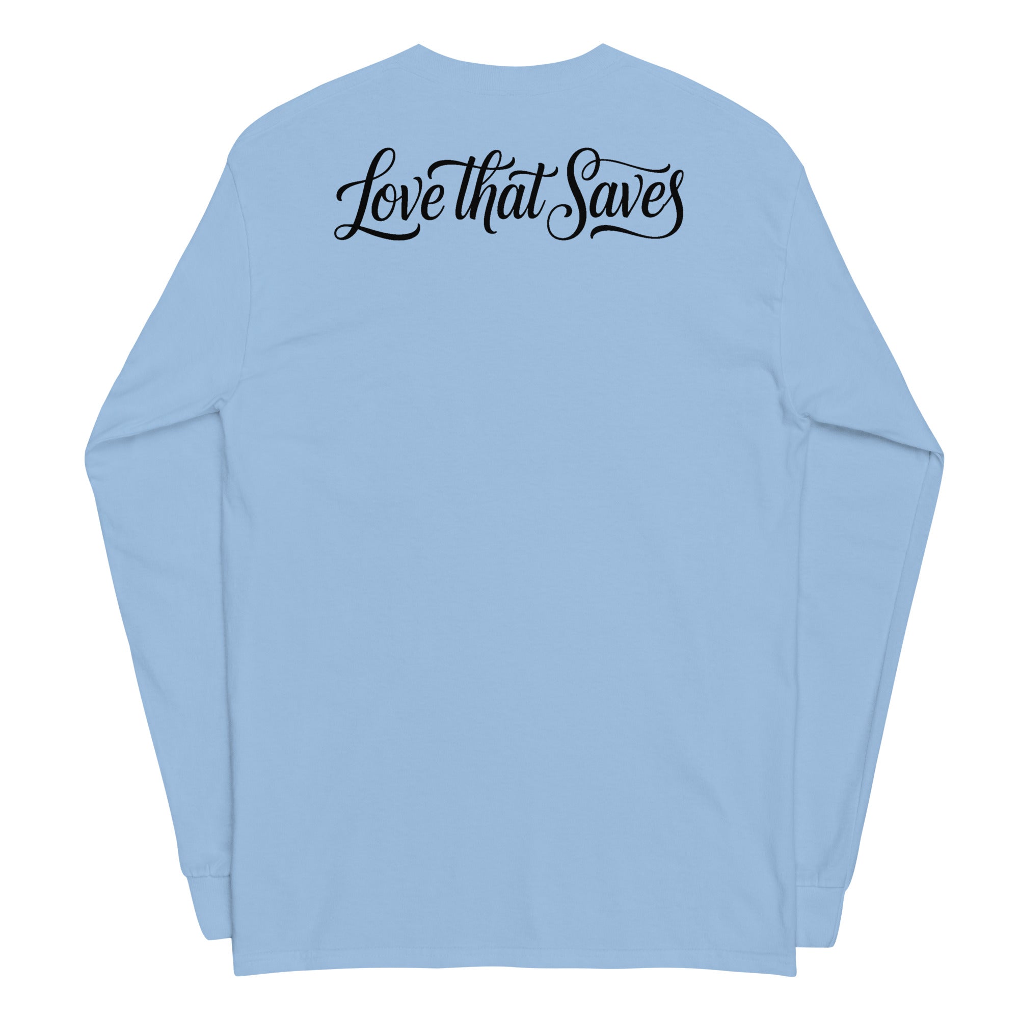 Men’s Long Sleeve Shirt – “Jesus Is the King” | J316 Label
