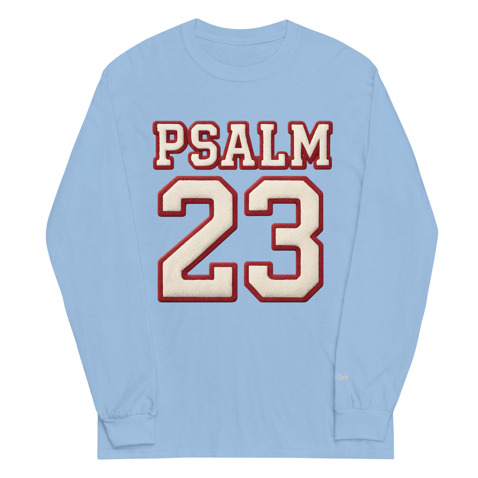 Men’s Long Sleeve Shirt – “Psalm 23” | J316 Label