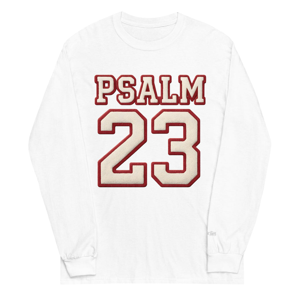 Men’s Long Sleeve Shirt – “Psalm 23” | J316 Label