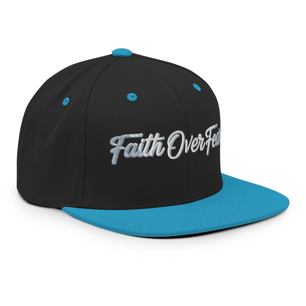 Snapback Hat - Faith Over Fear | J316 Label