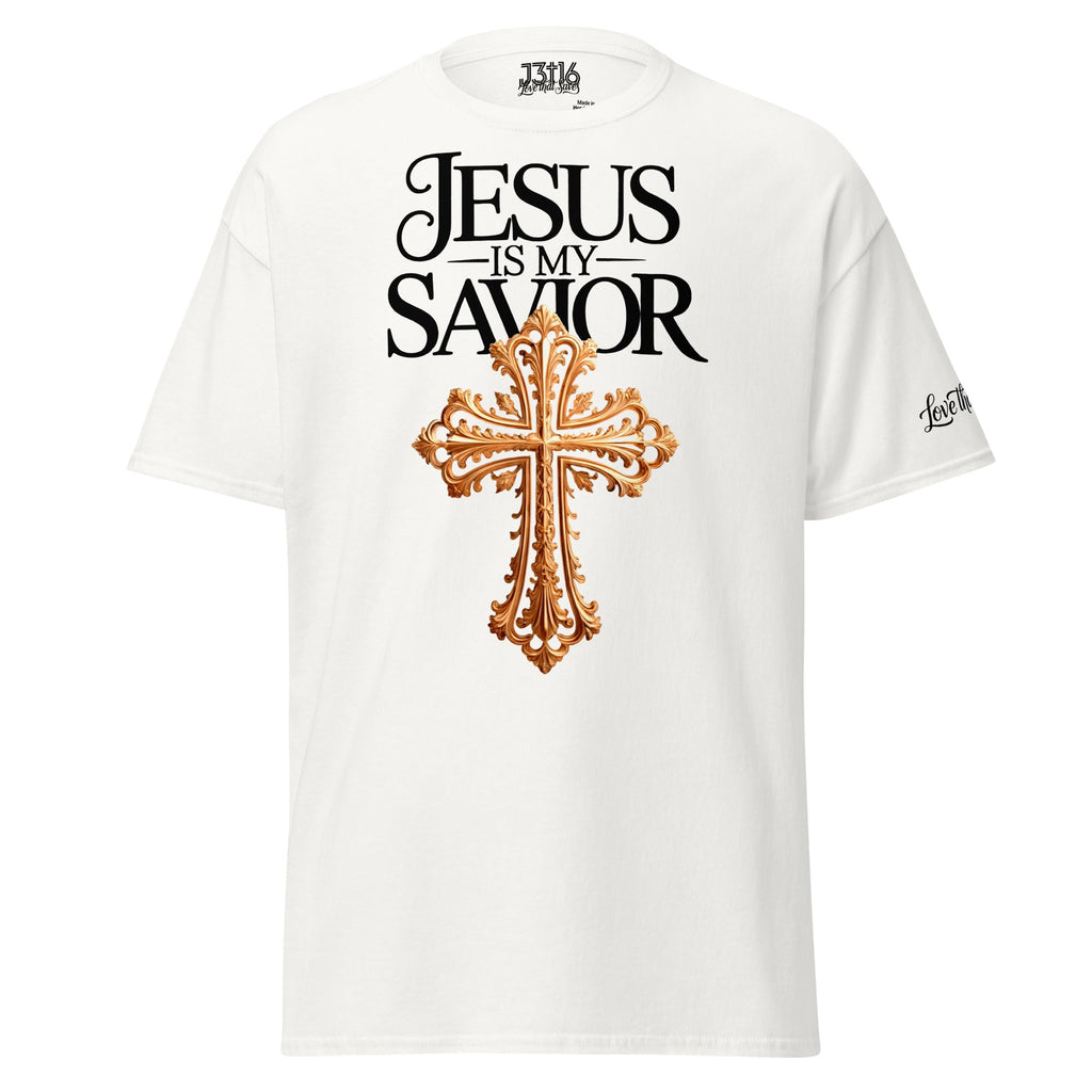 Unisex Classic Tee – “Jesus Is My Savior” | J316 Label