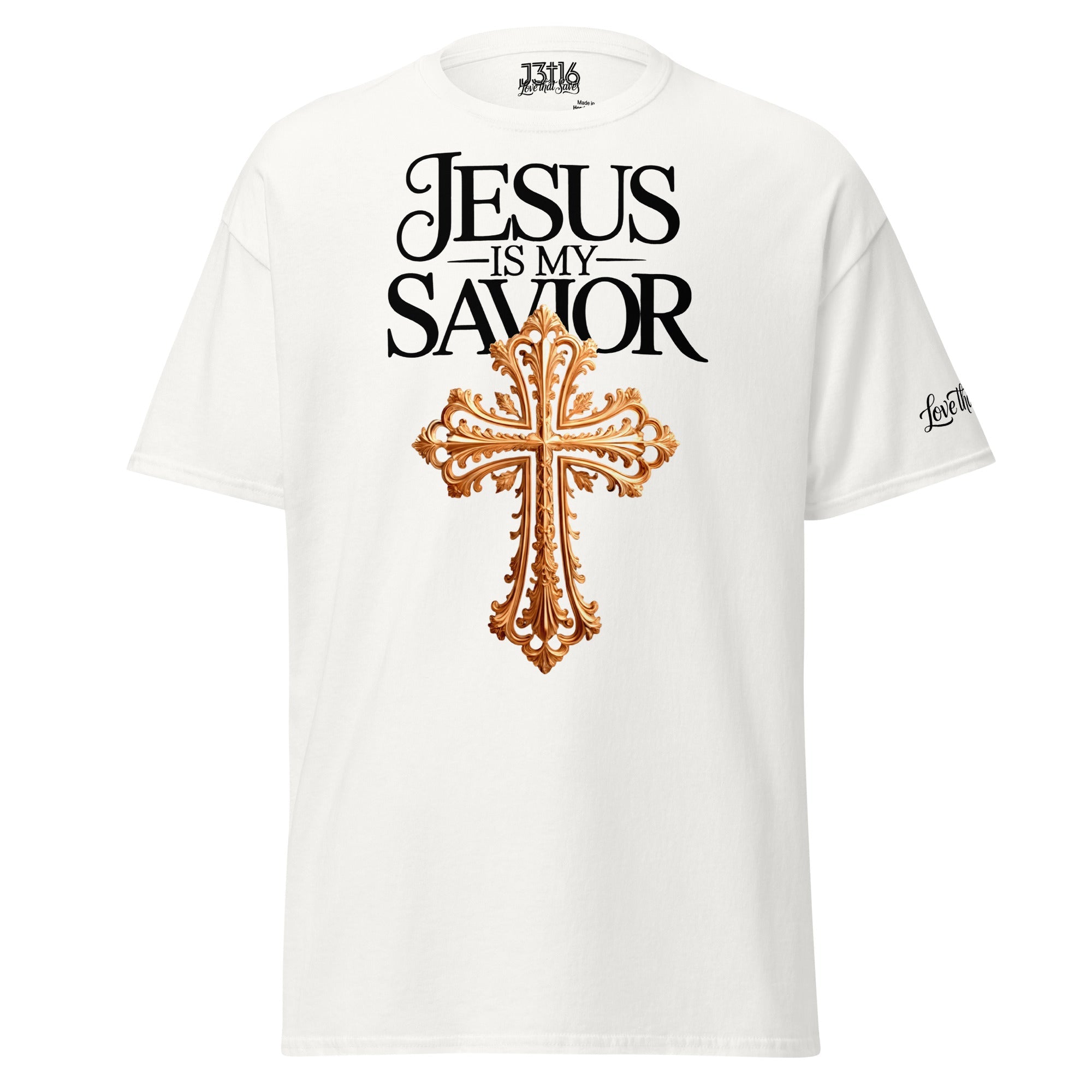 Unisex Classic Tee – “Jesus Is My Savior” | J316 Label
