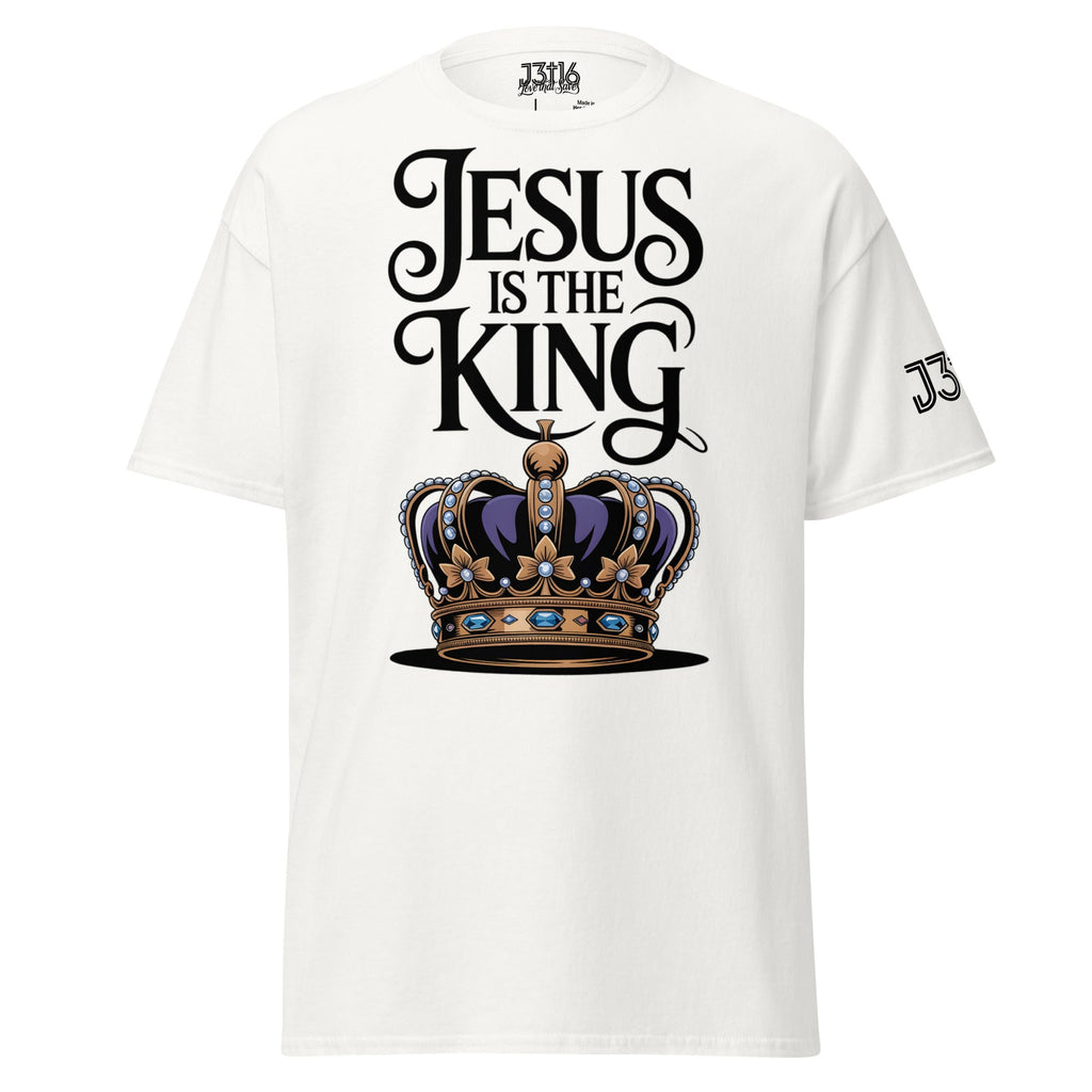 Unisex Classic Tee – “Jesus Is the King” | J316 Label