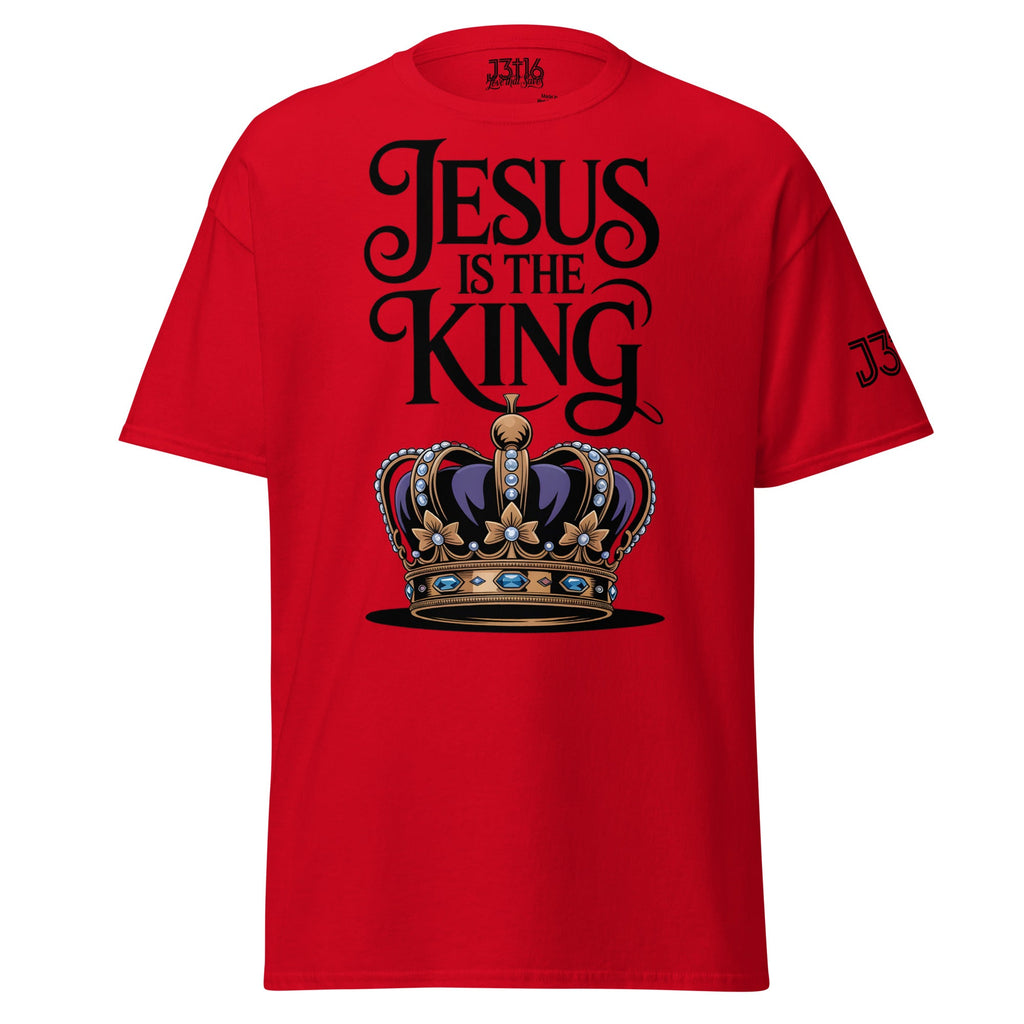 Unisex Classic Tee – “Jesus Is the King” | J316 Label