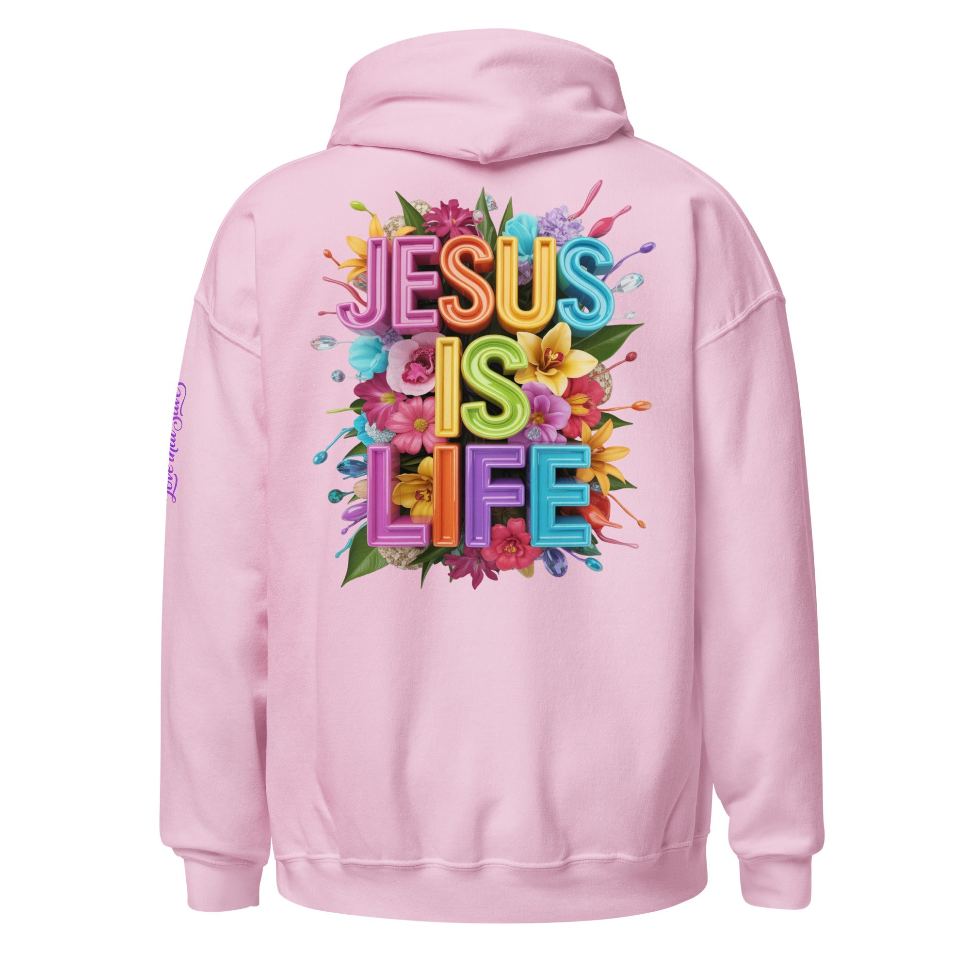 Unisex Hoodie - Jesus is Life | J316 Label