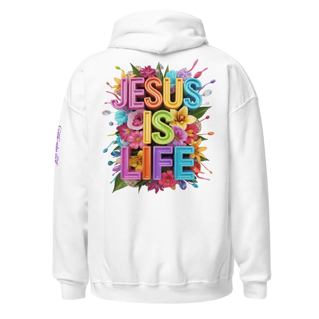 Unisex Hoodie - Jesus is Life | J316 Label