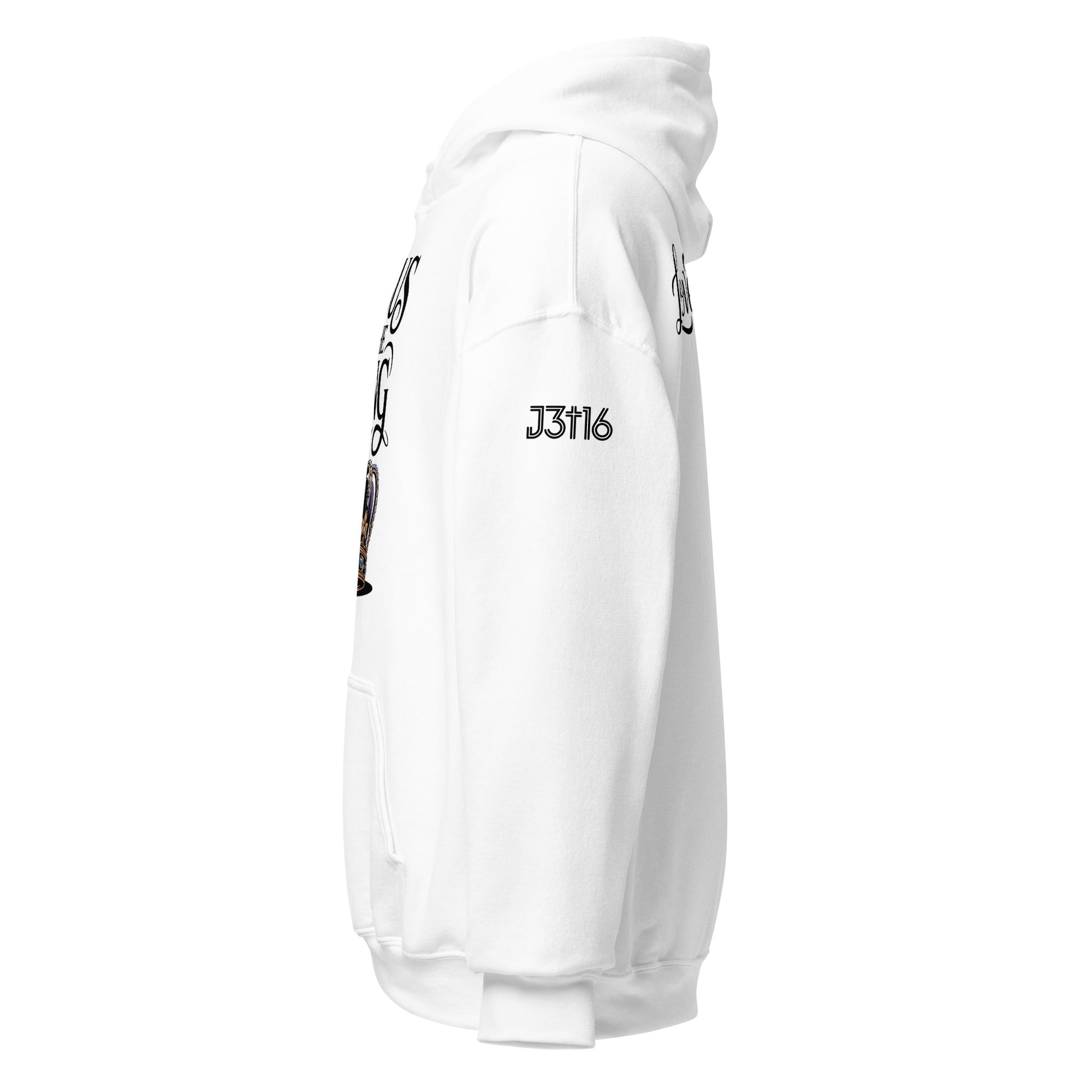 Unisex Hoodie – “Jesus Is the King” | J316 Label