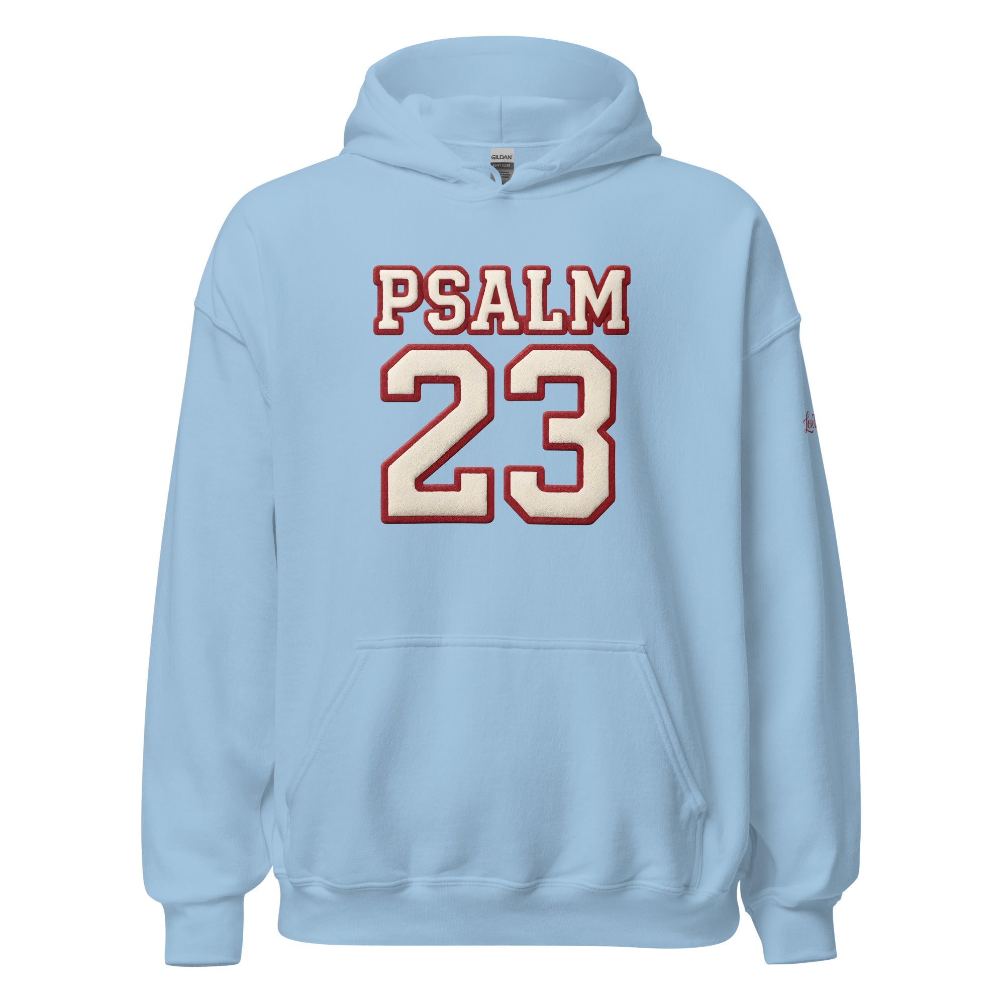 Unisex Hoodie – Psalm 23 "The Lord is my Shepherd.” | J316 Label