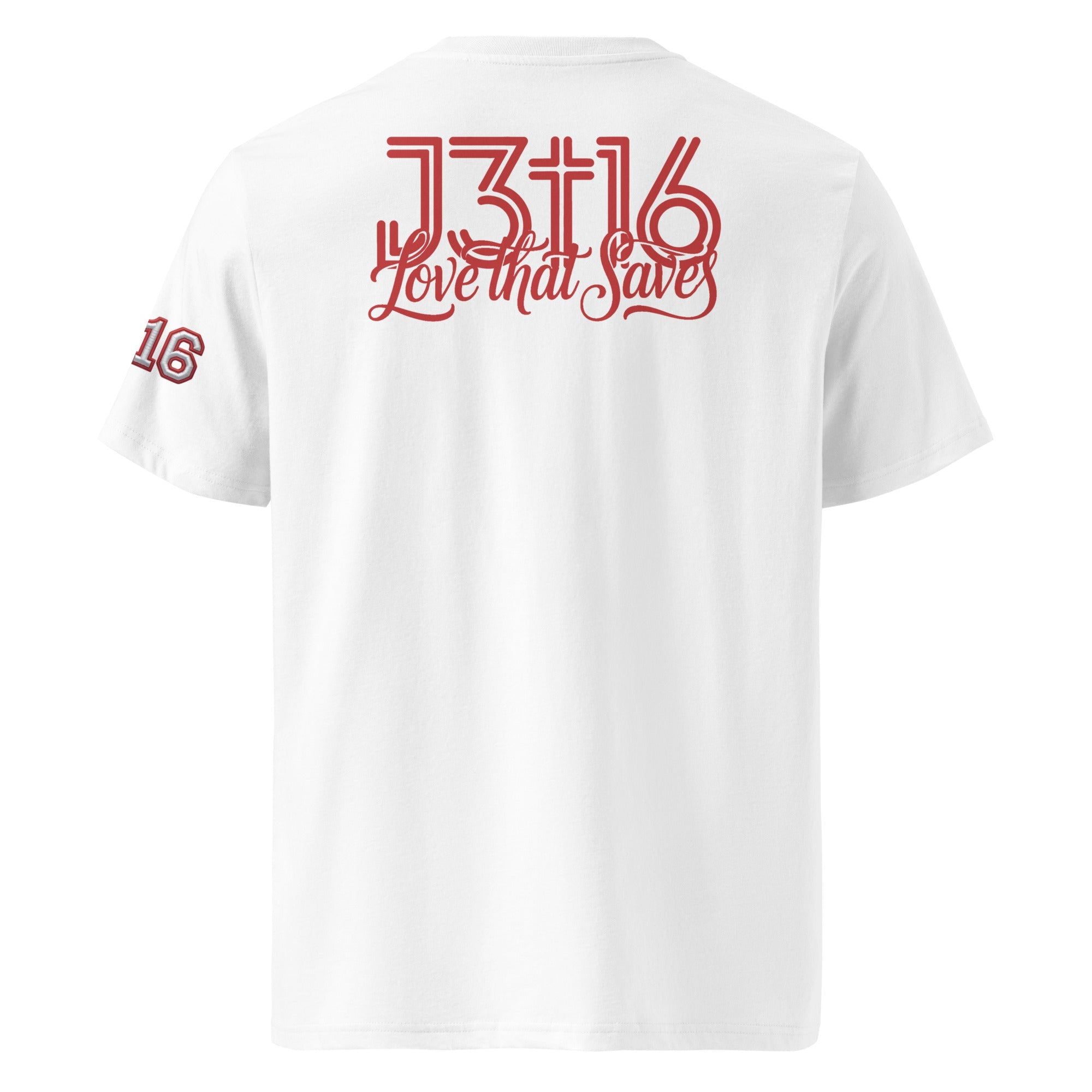 Unisex Organic Cotton T-Shirt – “JESUS 777” | J316 Label