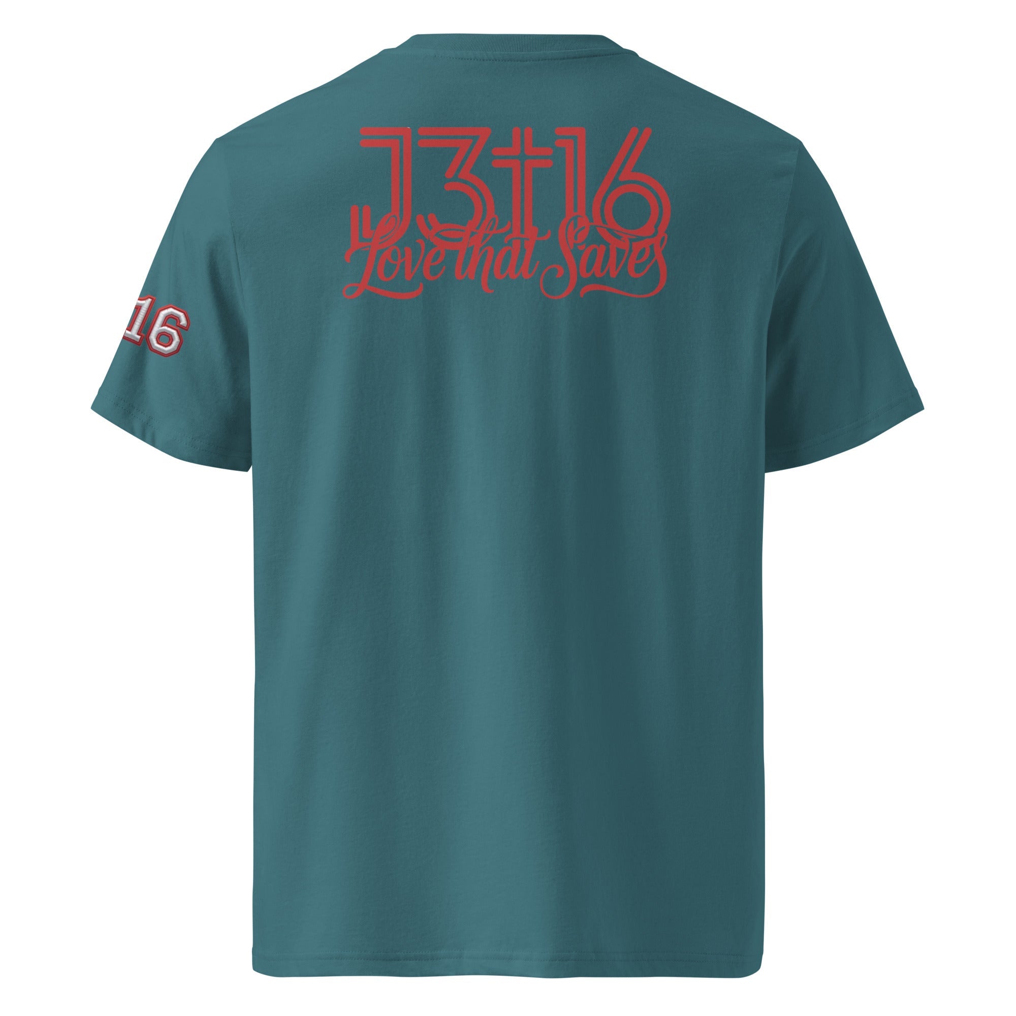 Unisex Organic Cotton T-Shirt – “JESUS 777” | J316 Label