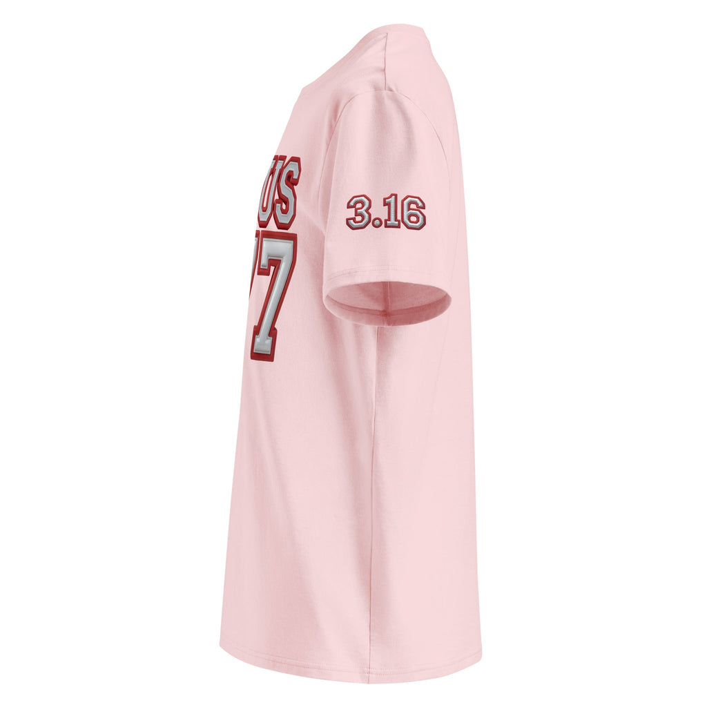 Unisex Organic Cotton T-Shirt – “JESUS 777” | J316 Label