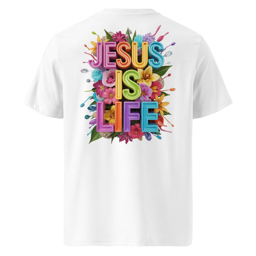 Unisex Organic Cotton T-Shirt | Jesus is Life | J316 Label