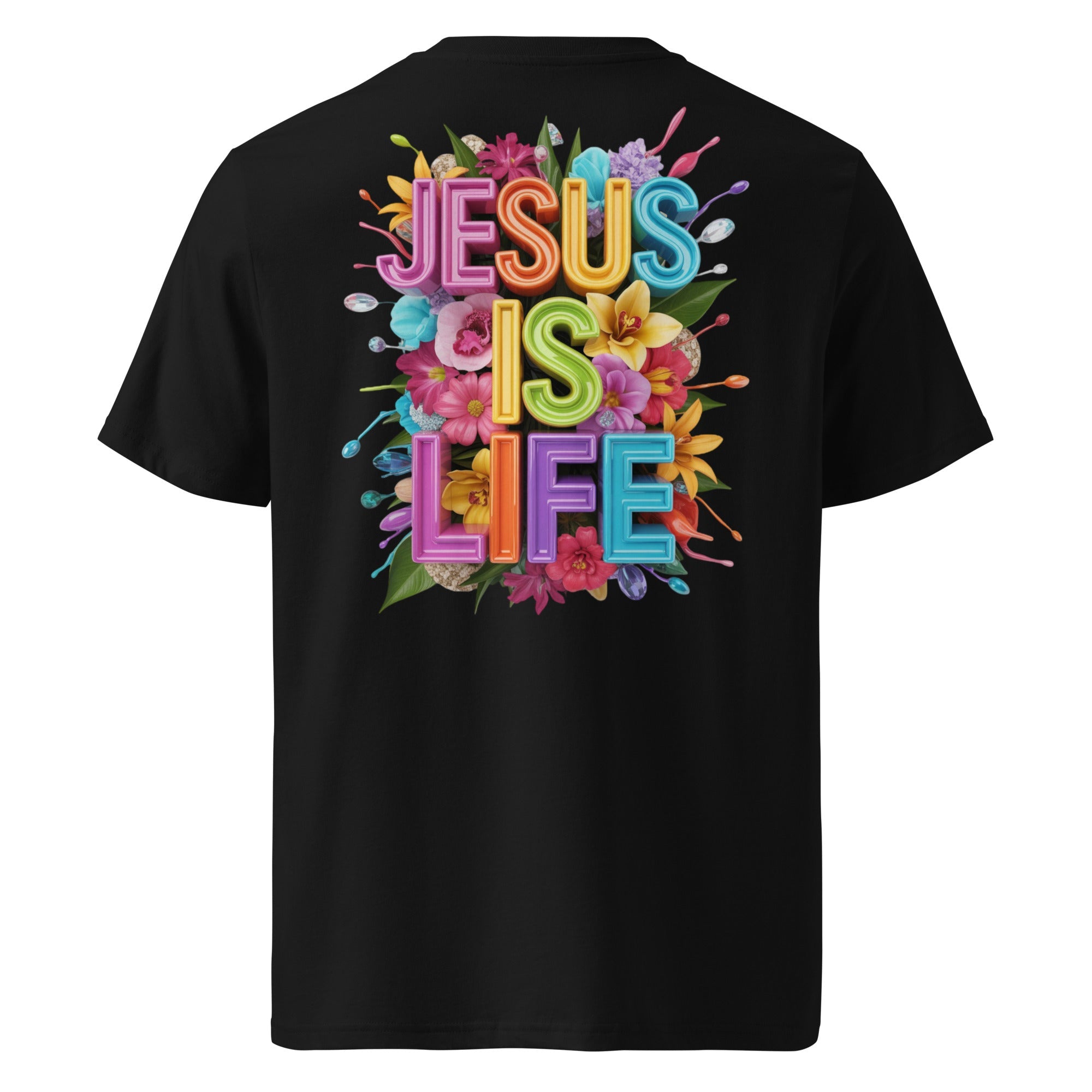 Unisex Organic Cotton T-Shirt | Jesus is Life | J316 Label