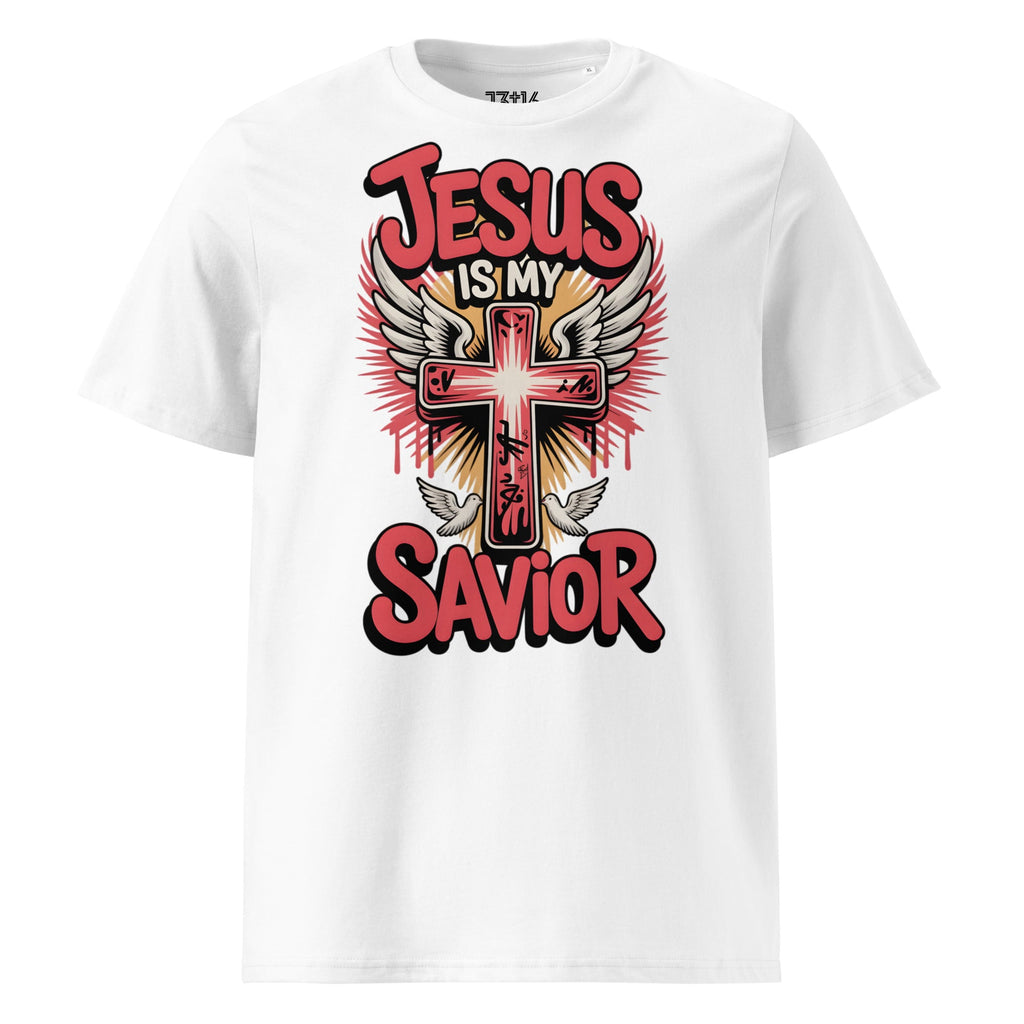 Unisex Organic Cotton T-Shirt – “Jesus Is My Savior II” | J316 Label