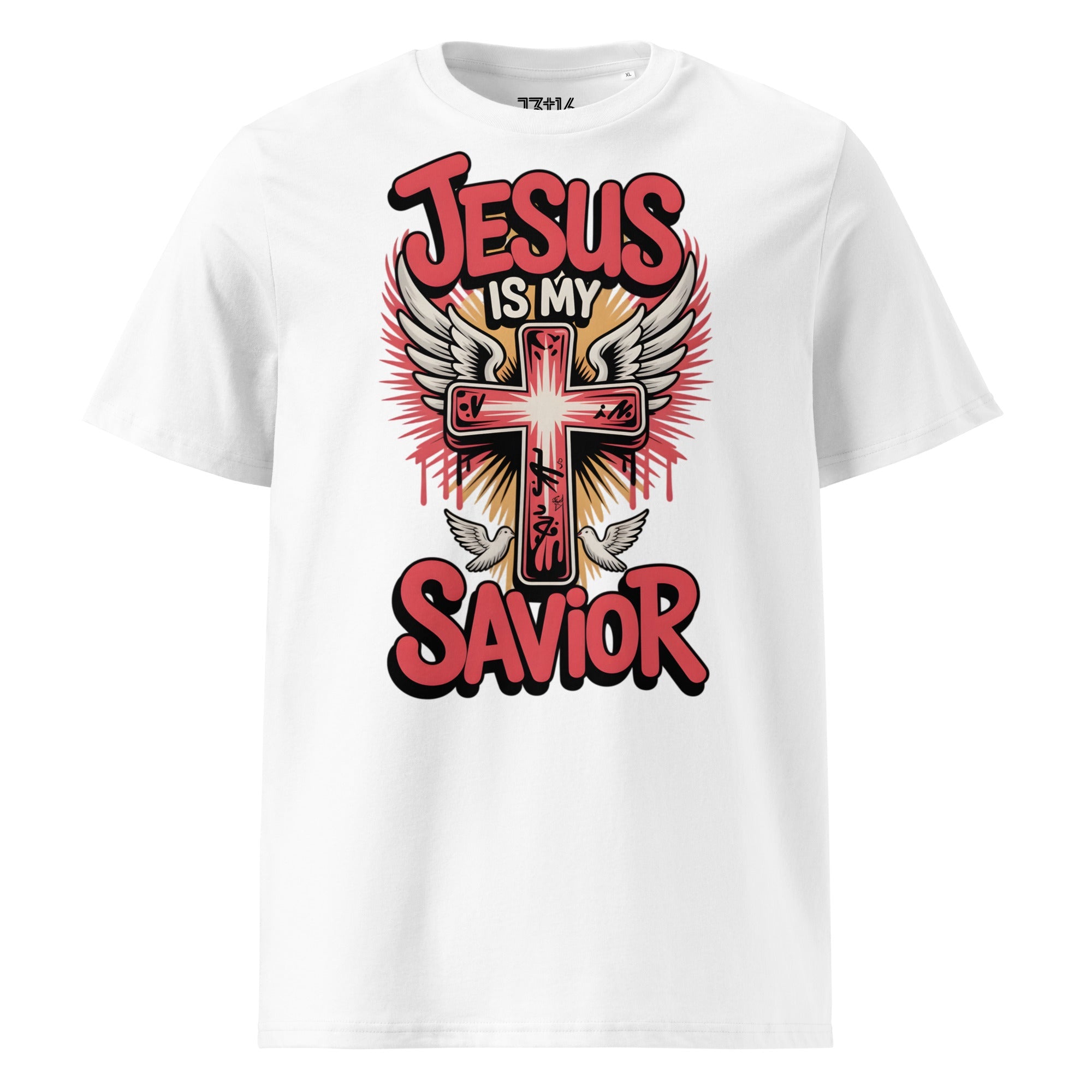 Unisex Organic Cotton T-Shirt – “Jesus Is My Savior II” | J316 Label