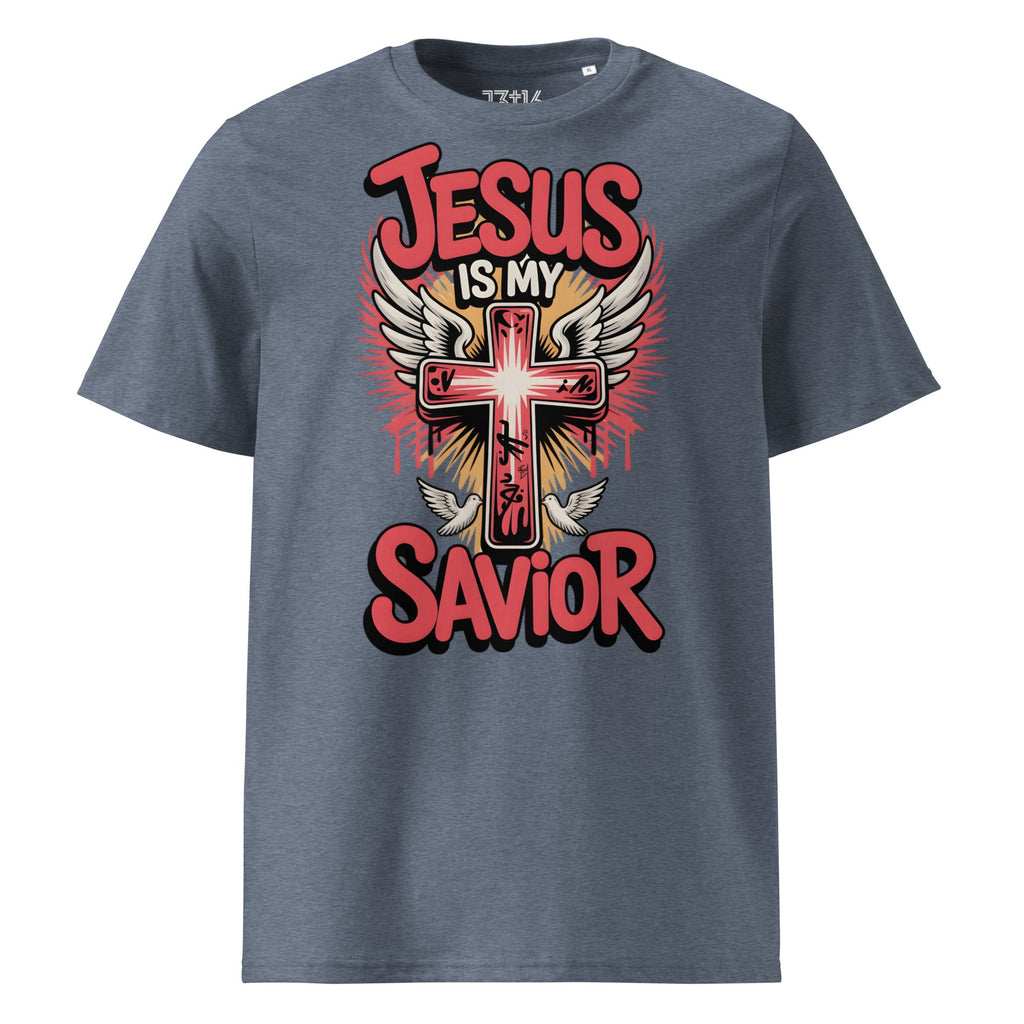 Unisex Organic Cotton T-Shirt – “Jesus Is My Savior II” | J316 Label