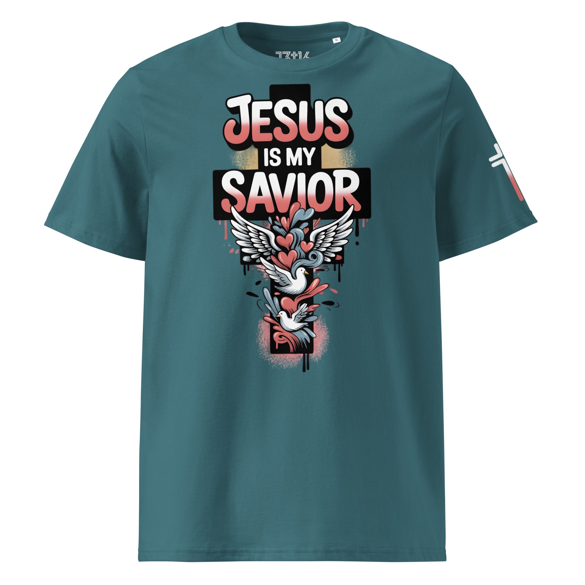 Unisex Organic Cotton T-Shirt – Jesus Is My Savior II | J316 Label