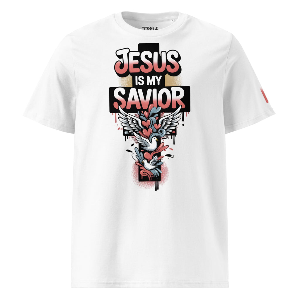 Unisex Organic Cotton T-Shirt – Jesus Is My Savior II | J316 Label