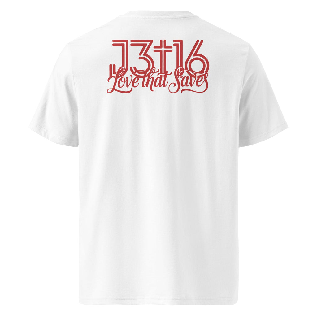 Unisex Organic Cotton T-Shirt – “Jesus Saved My Soul” | J316 Label