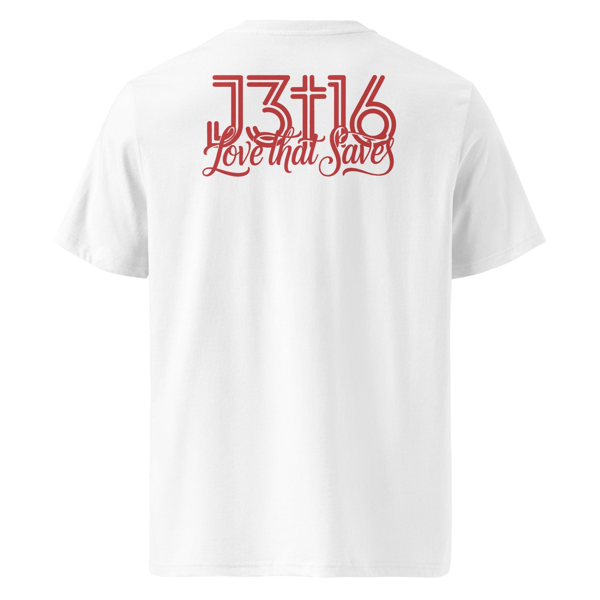 Unisex Organic Cotton T-Shirt – “Jesus Saved My Soul” | J316 Label