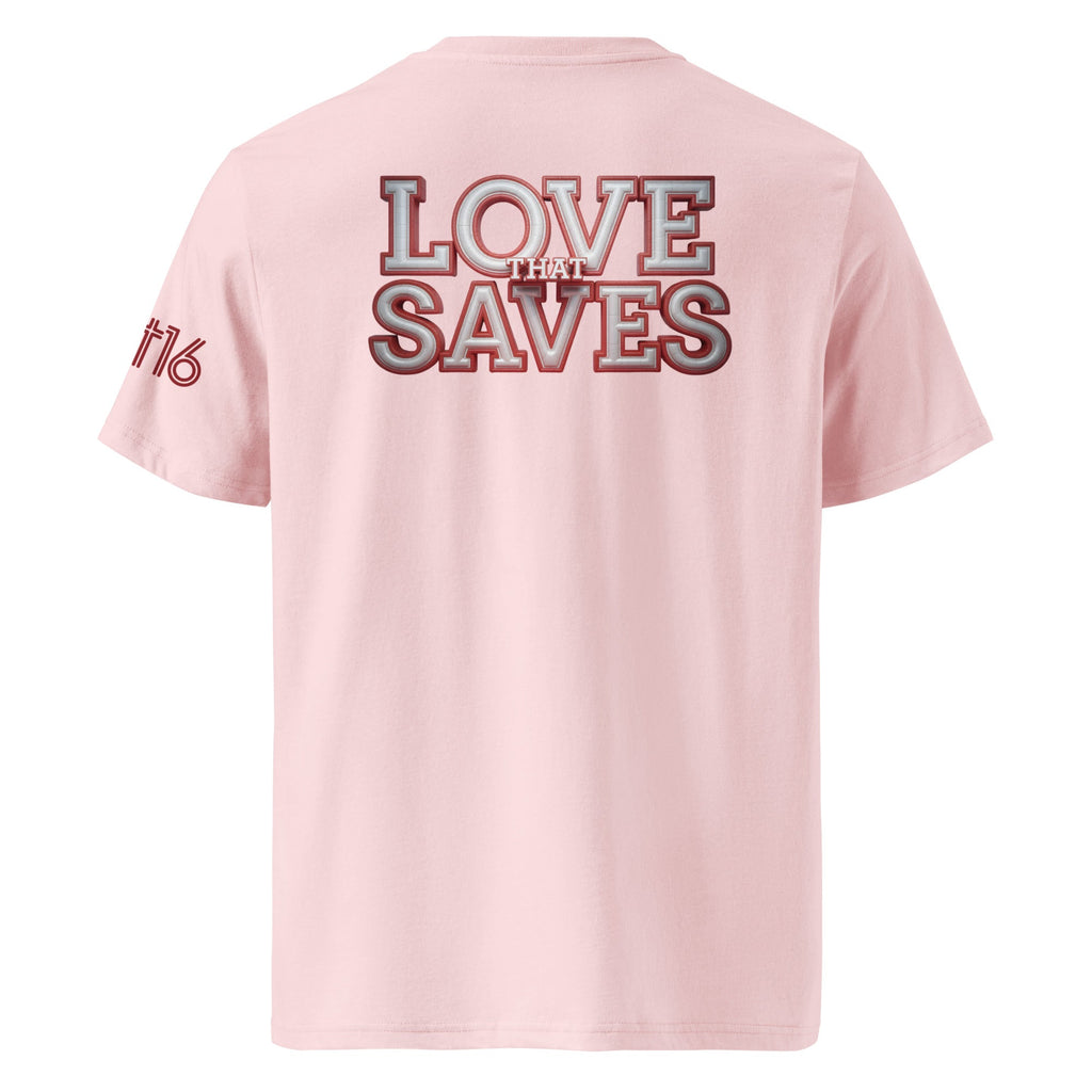 Unisex Organic Cotton T-Shirt – “JOHN 3:16” | J316 Label