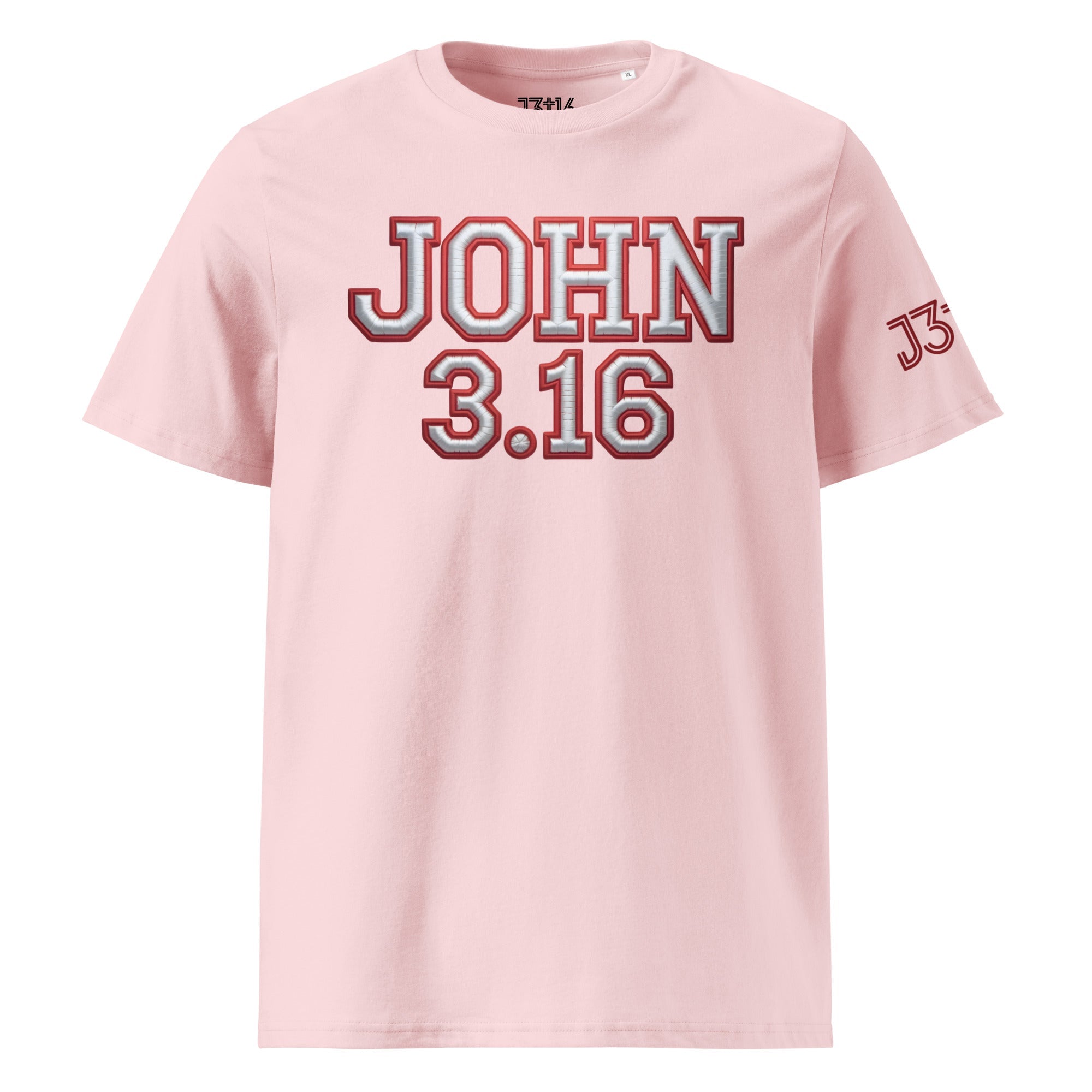 Unisex Organic Cotton T-Shirt – “JOHN 3:16” | J316 Label