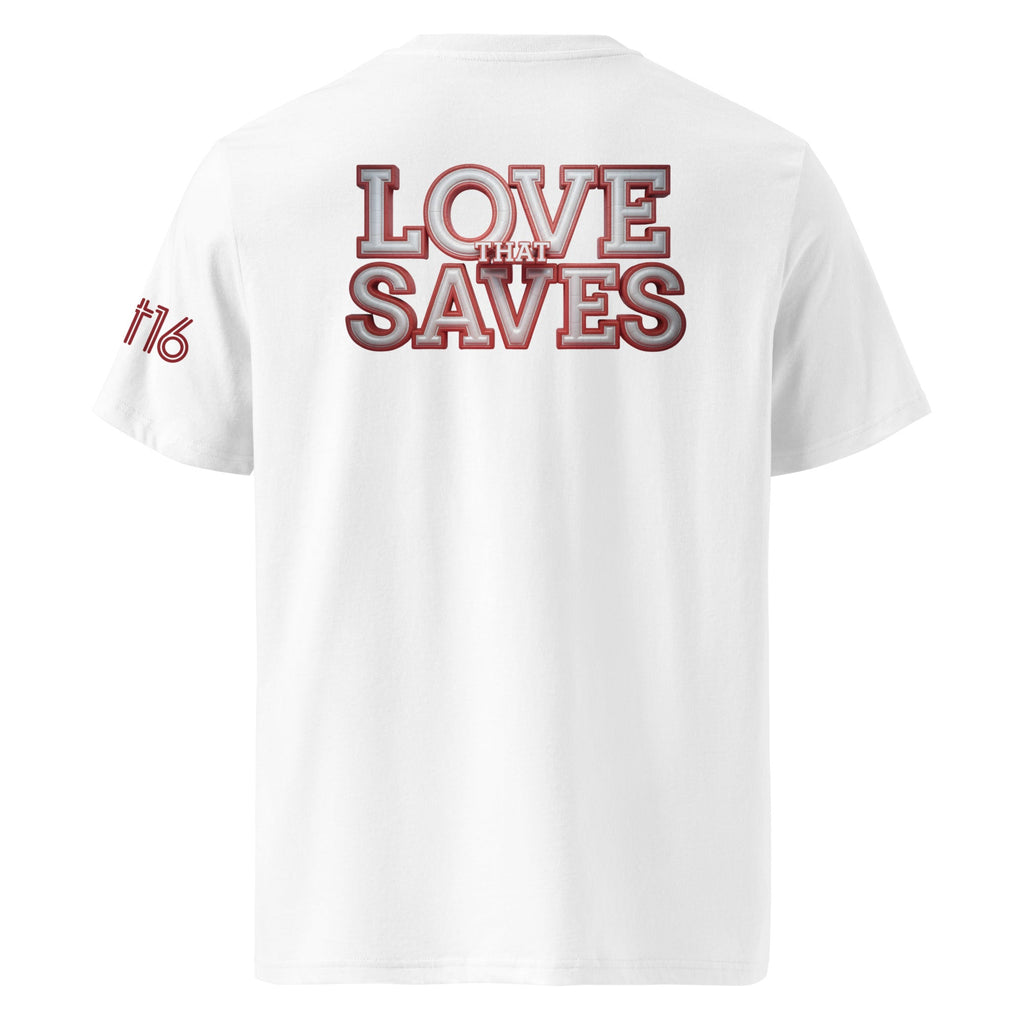 Unisex Organic Cotton T-Shirt – “JOHN 3:16” | J316 Label