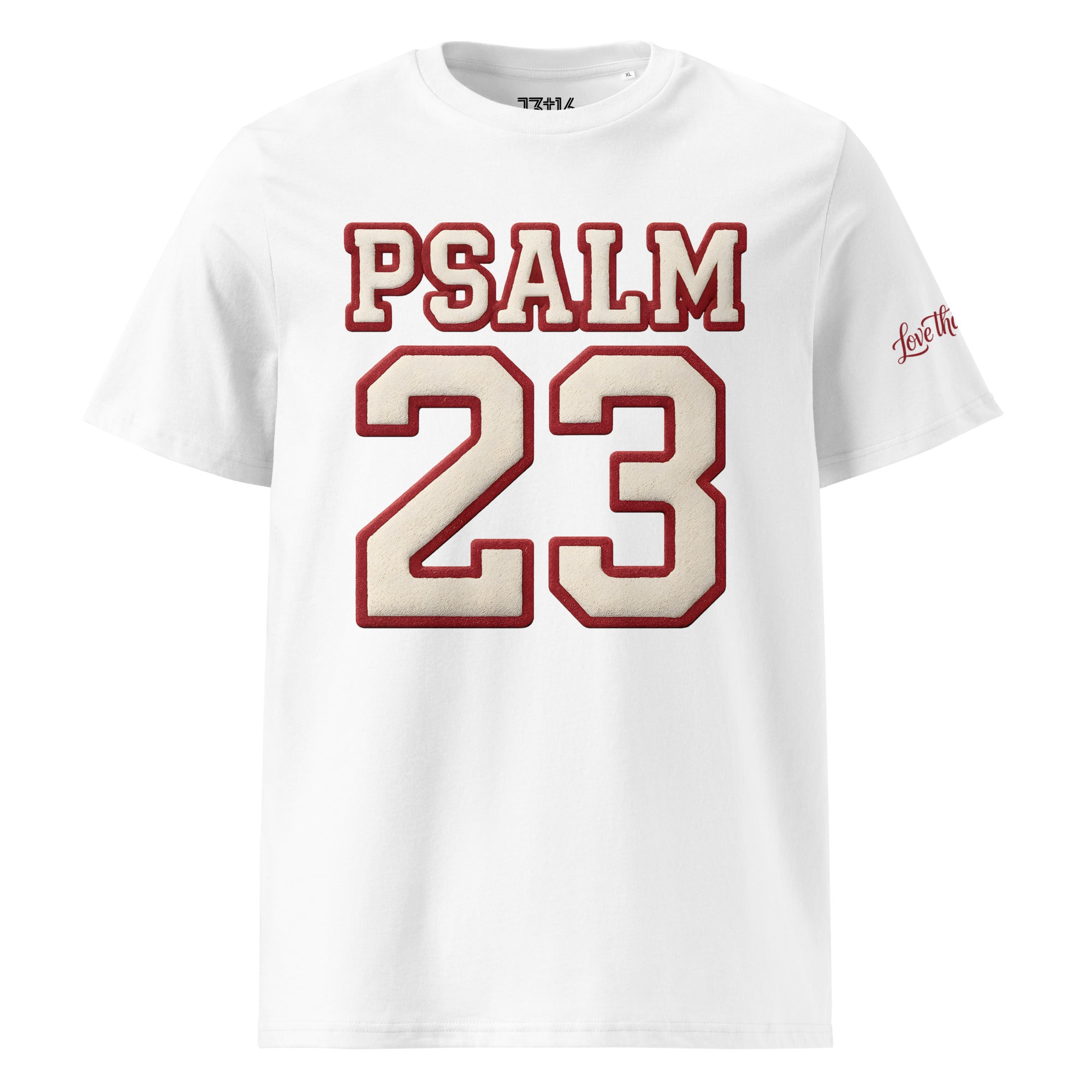 Unisex Organic Cotton T-Shirt – “Psalm 23” | J316 Label