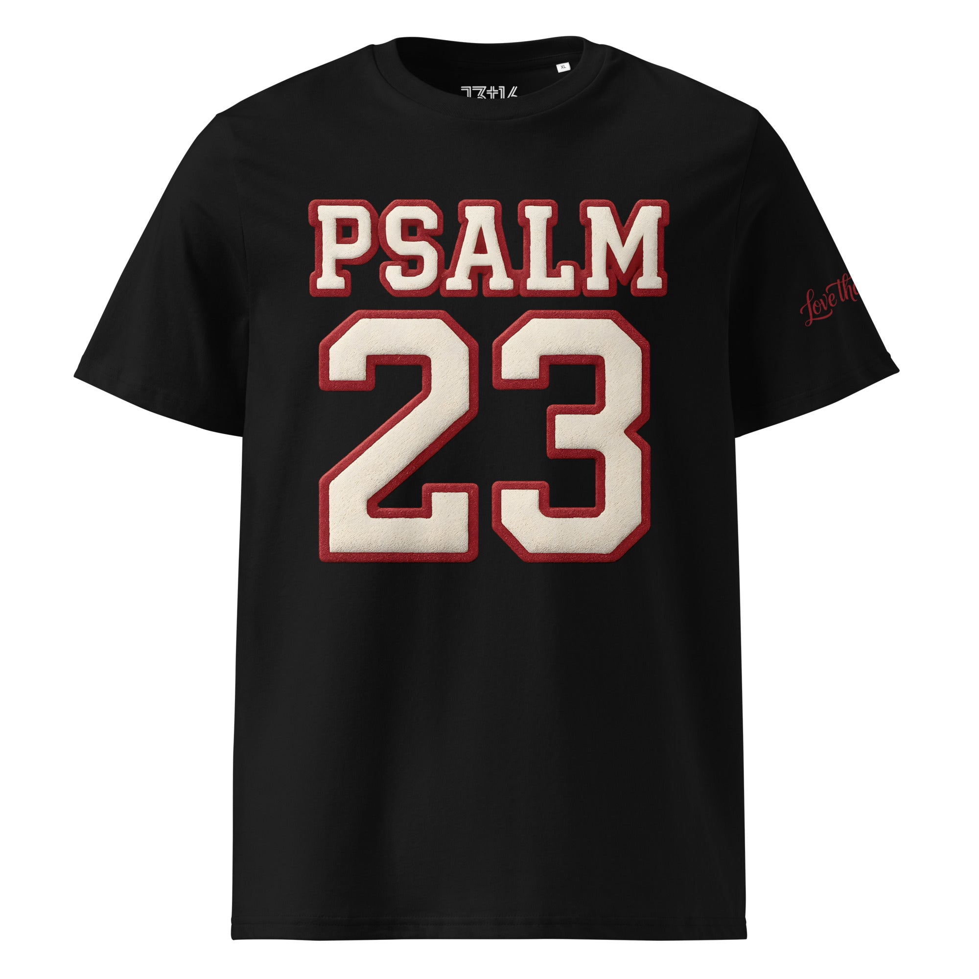 Unisex Organic Cotton T-Shirt – “Psalm 23” | J316 Label