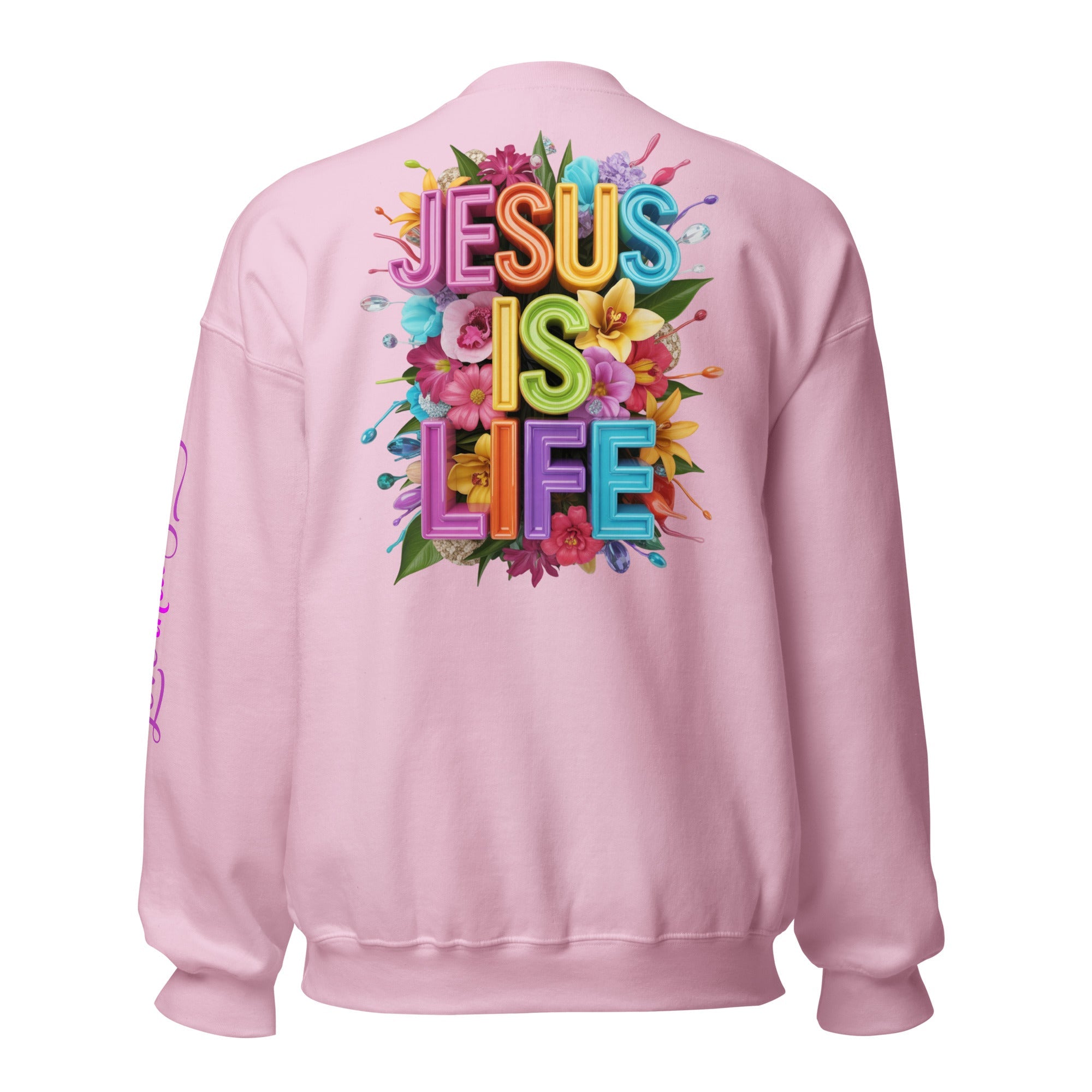 Unisex Sweatshirt - Jesus is Life | J316 Label
