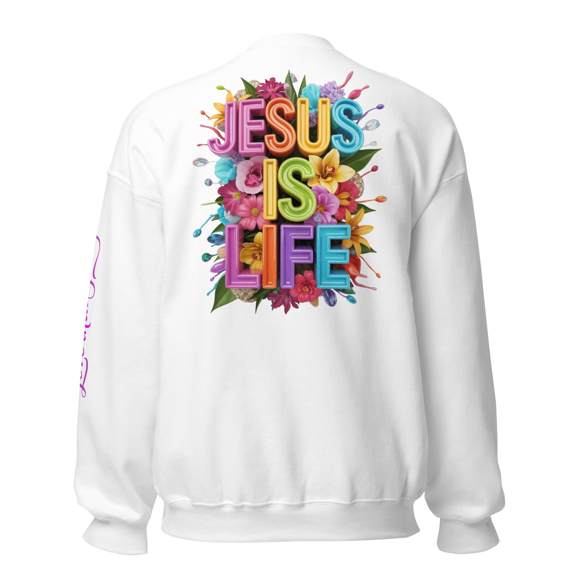 Unisex Sweatshirt - Jesus is Life | J316 Label