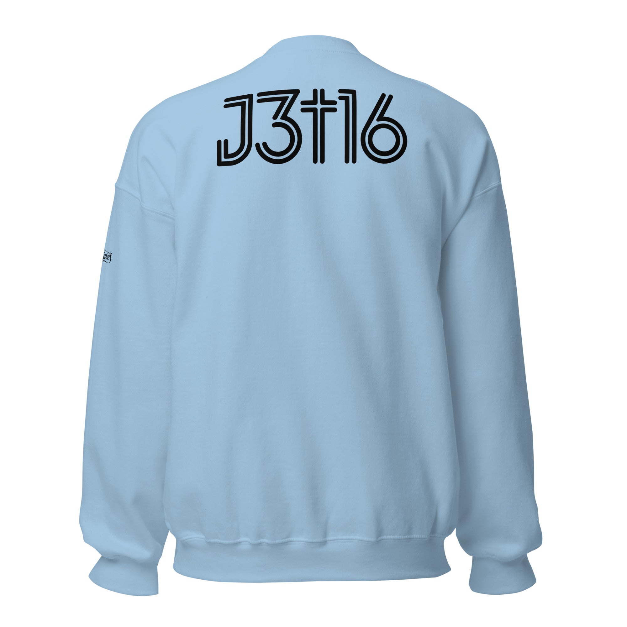 Unisex Sweatshirt – “Jesus Is My Savior” | J316 Label