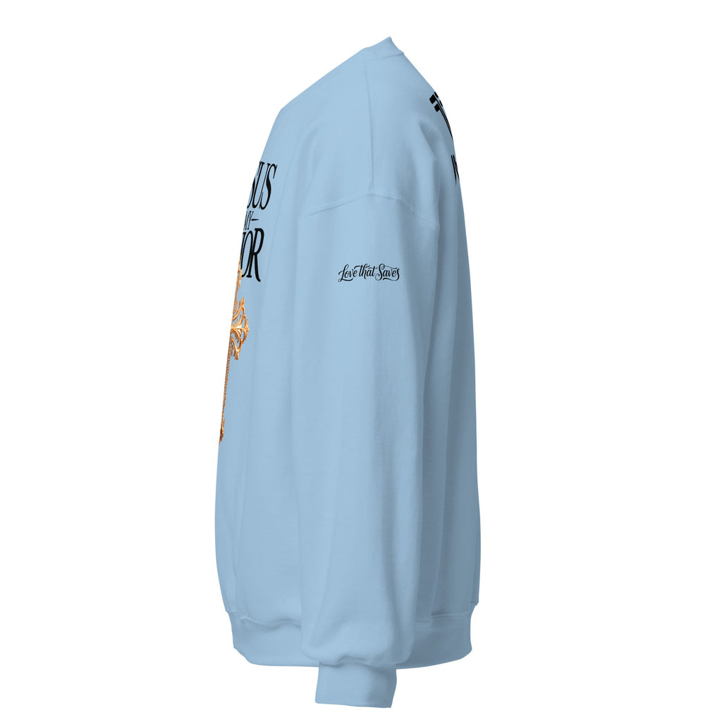Unisex Sweatshirt – “Jesus Is My Savior” | J316 Label