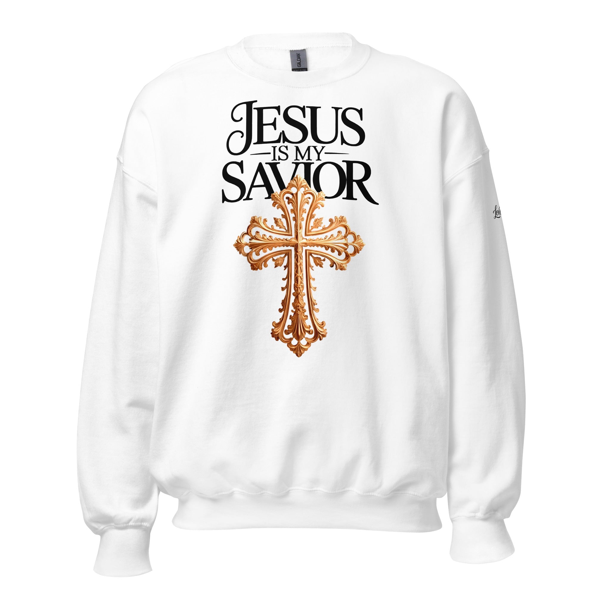 Unisex Sweatshirt – “Jesus Is My Savior” | J316 Label