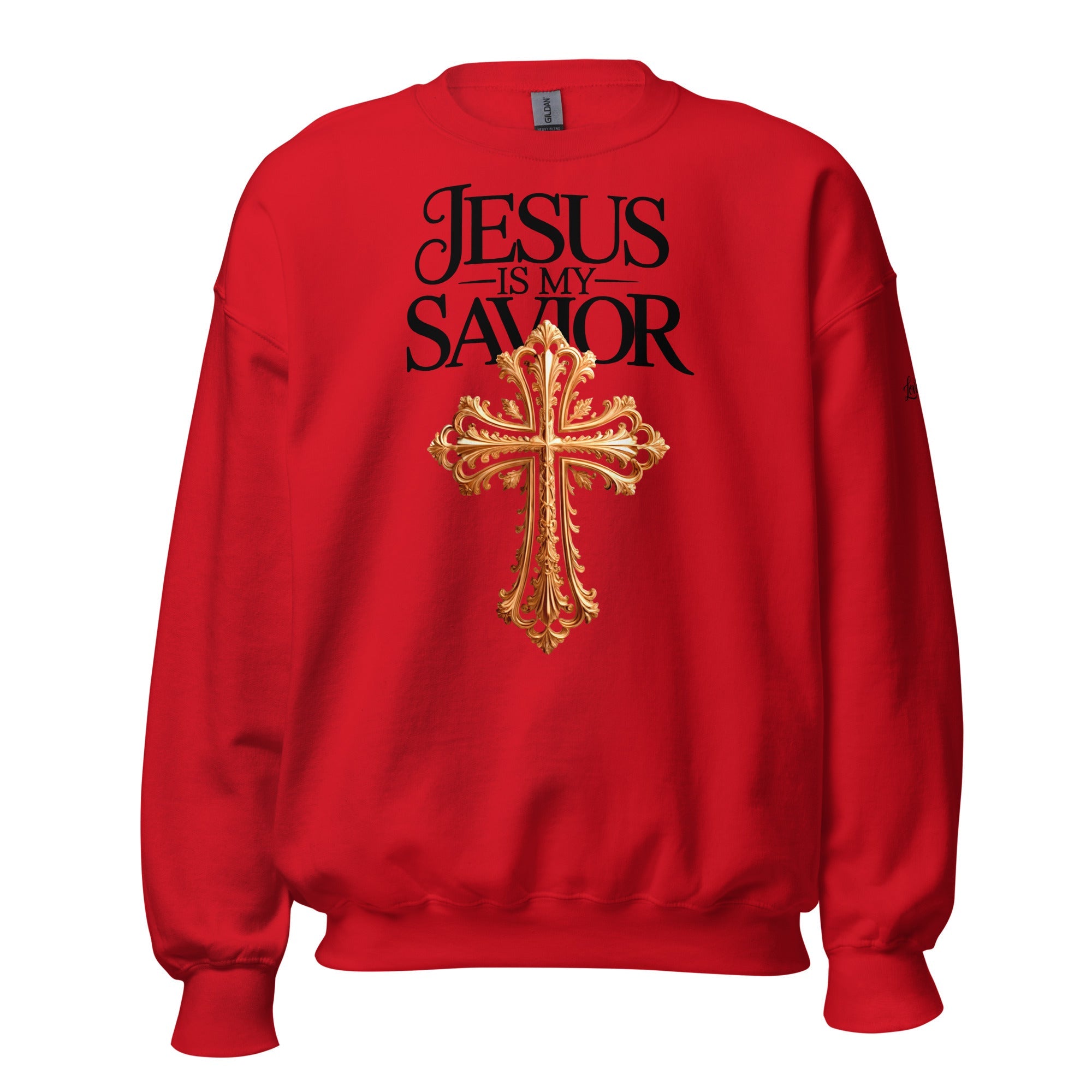Unisex Sweatshirt – “Jesus Is My Savior” | J316 Label
