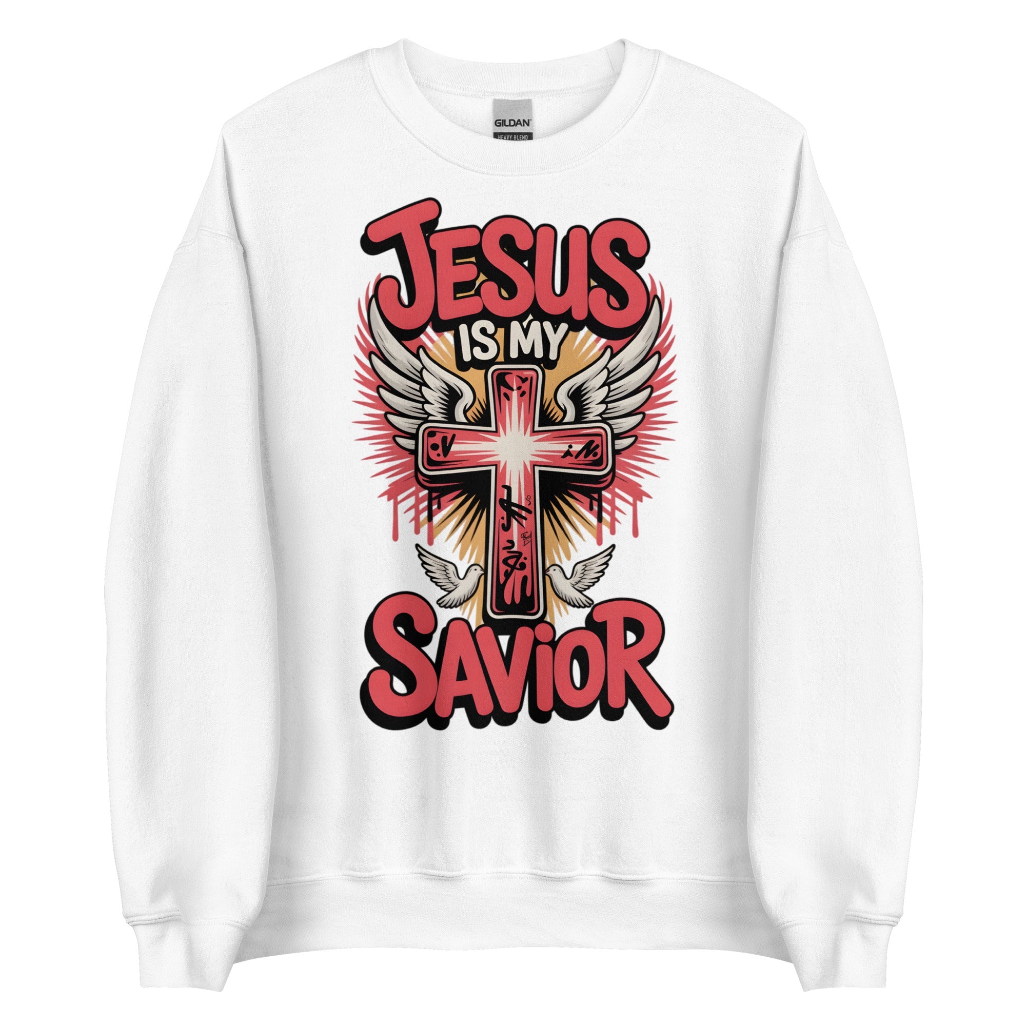 Unisex Sweatshirt - Jesus is my Saviour | J316 Label