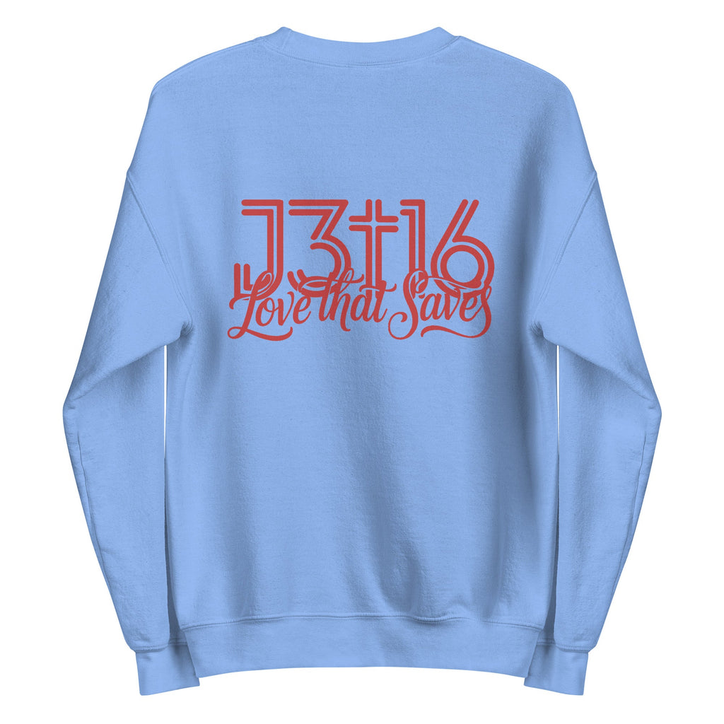 Unisex Sweatshirt - Jesus is my Saviour | J316 Label