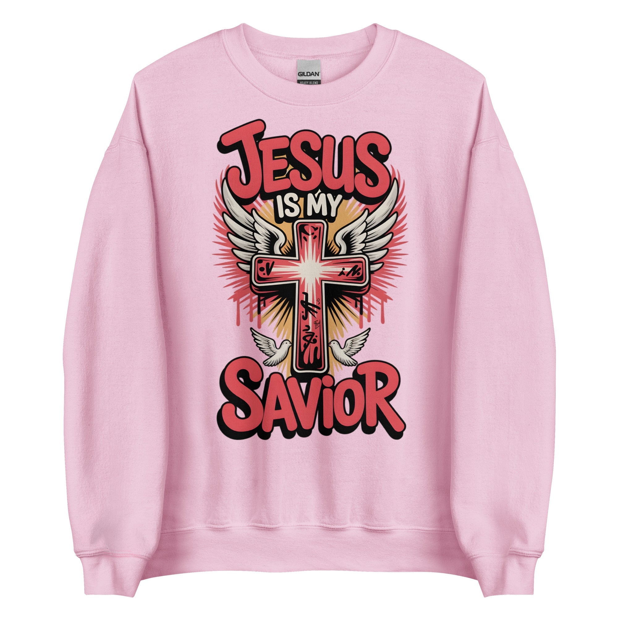 Unisex Sweatshirt - Jesus is my Saviour | J316 Label