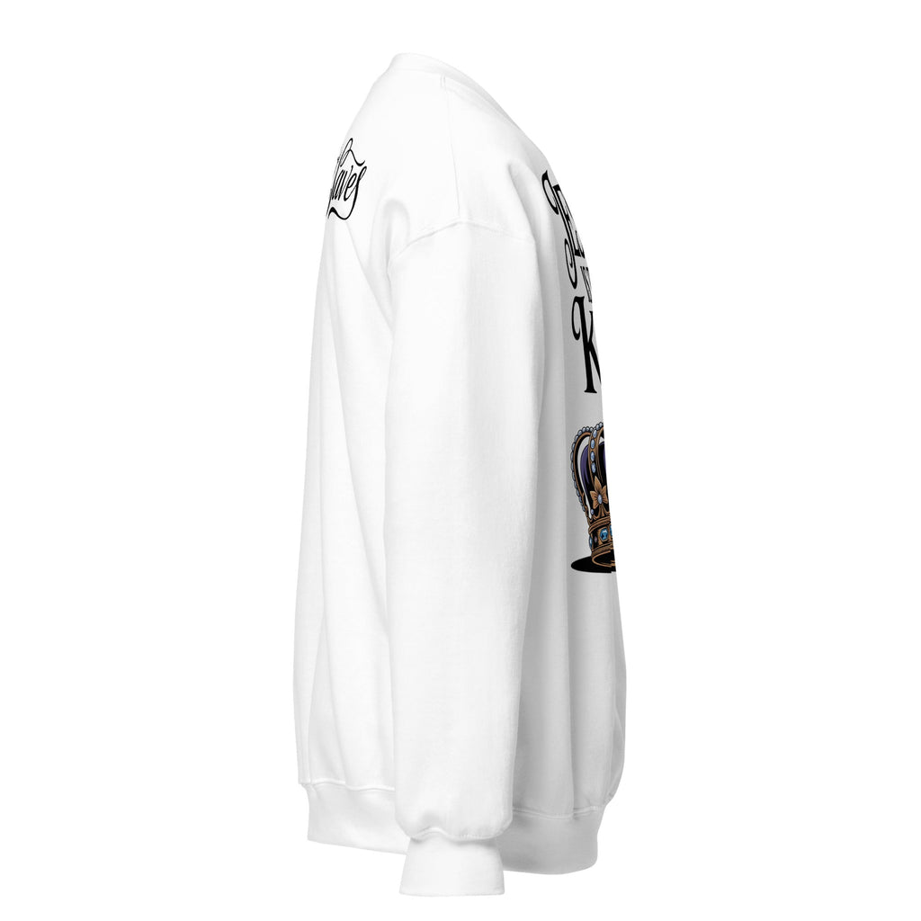 Unisex Sweatshirt – “Jesus Is the King” | J316 Label